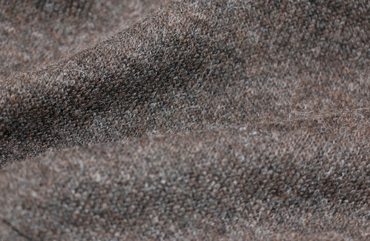 RELABEL Embroidered Magnetic Turtleneck Wool Sweater