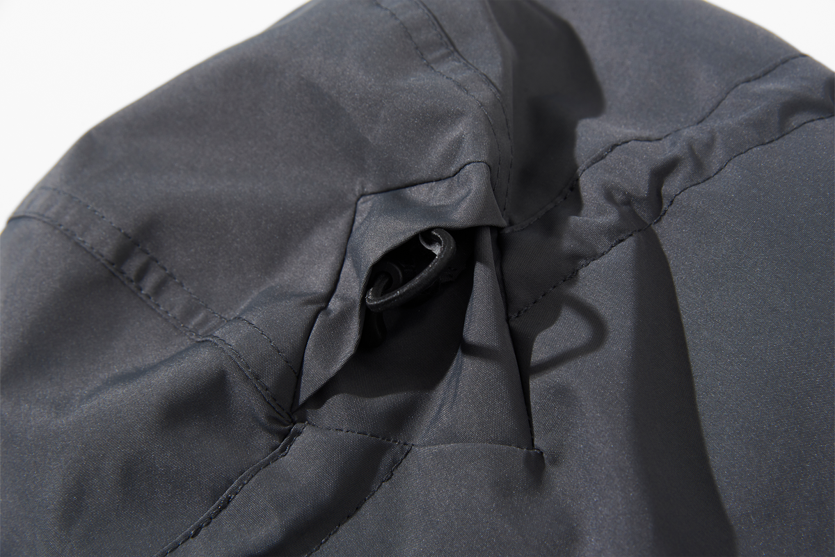 HALCYON Contrast Splash-Proof Hooded Windbreaker Jacket, premium urban and streetwear designers apparel on PROJECTISR.com, HALCYON