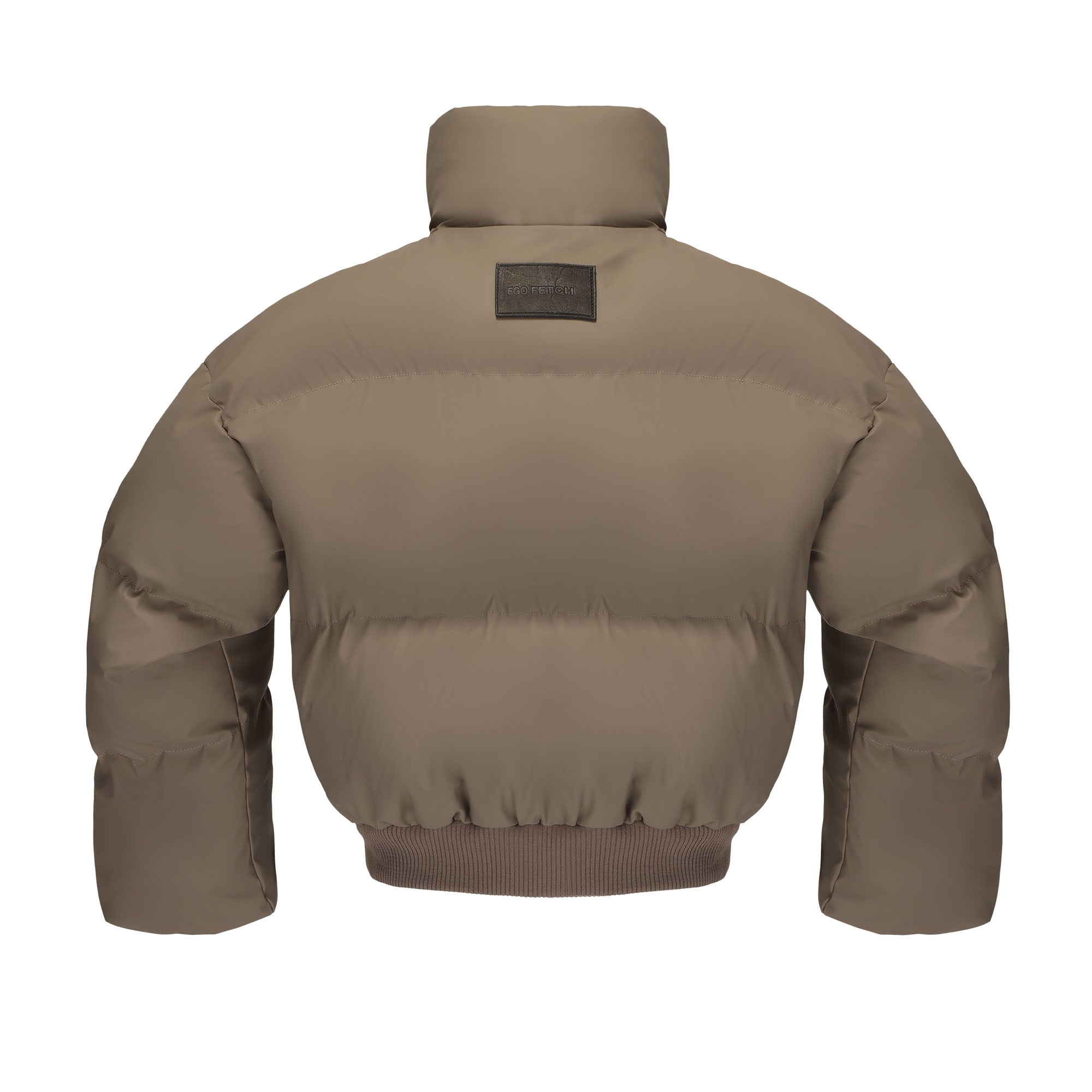 EGOFETCH Essential Cropped Puffer Jacket