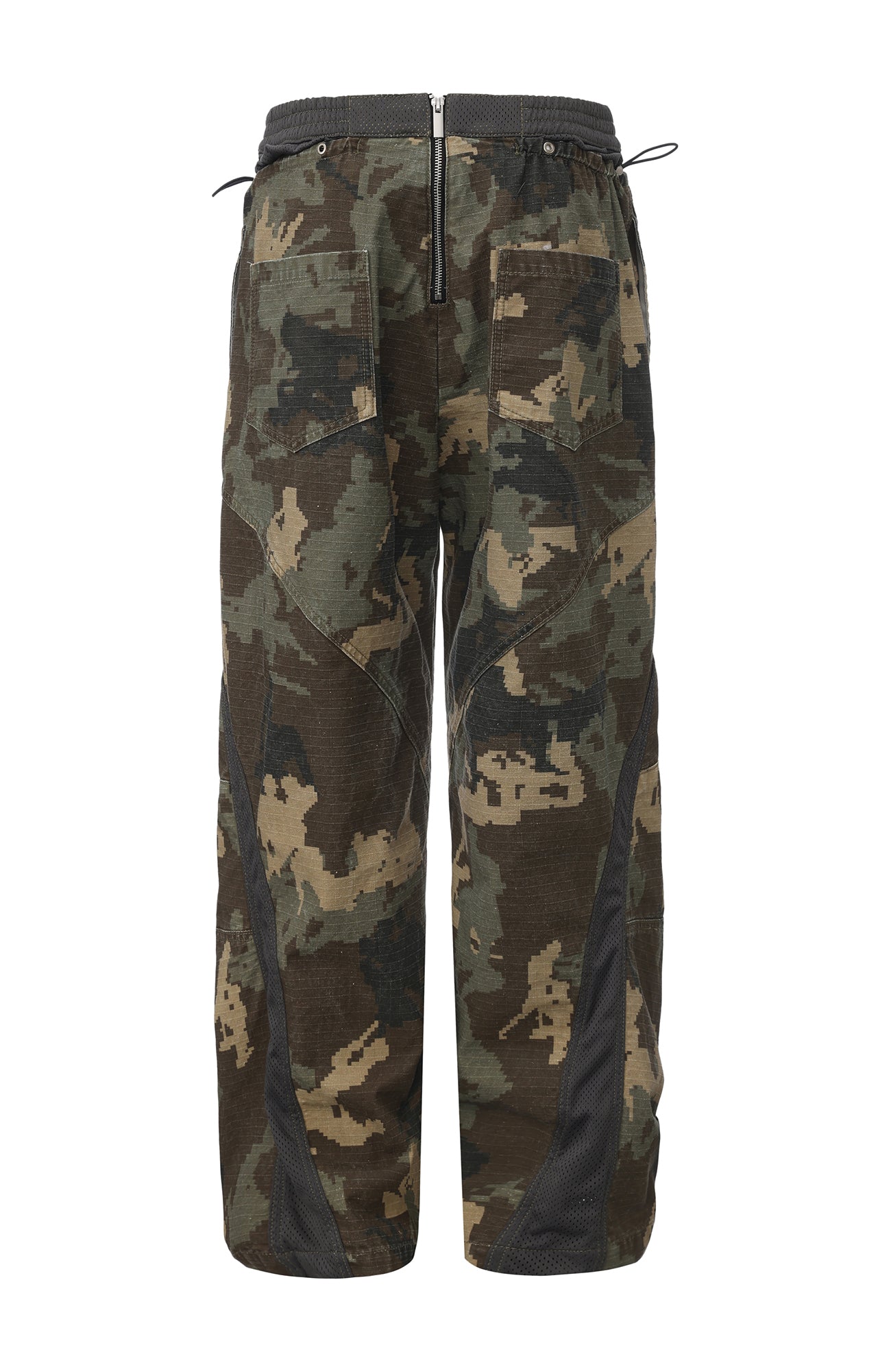INTERRUPT Camo Back Zip Double-Layer Pants