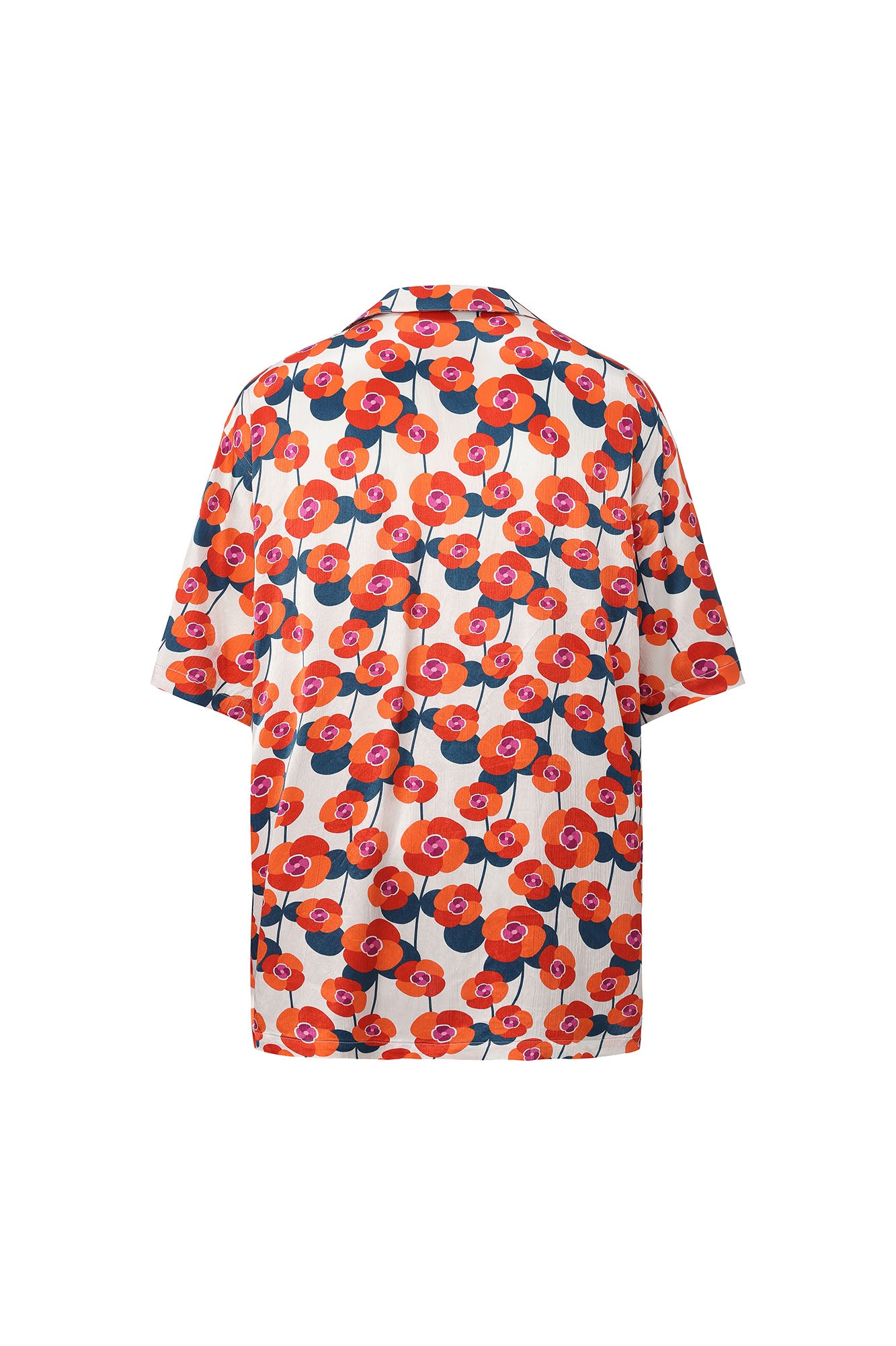 VANN VALRENCE Bloom Full-Print Half Shirt, premium urban and streetwear designers apparel on PROJECTISR.com, VANN VALRENCE