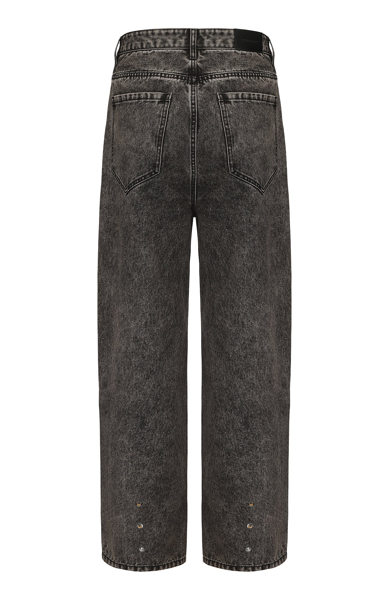 INTERRUPT Graphic Adjustable Hem Jeans