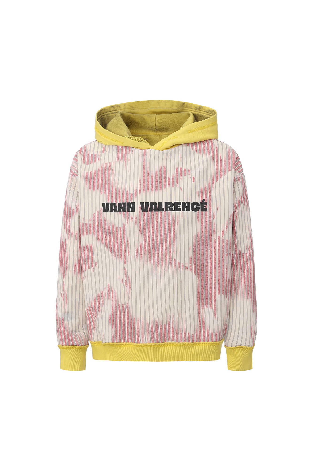 VANN VALRENCE Washed Reversible Distressed Hoodie, premium urban and streetwear designers apparel on PROJECTISR.com, VANN VALRENCE