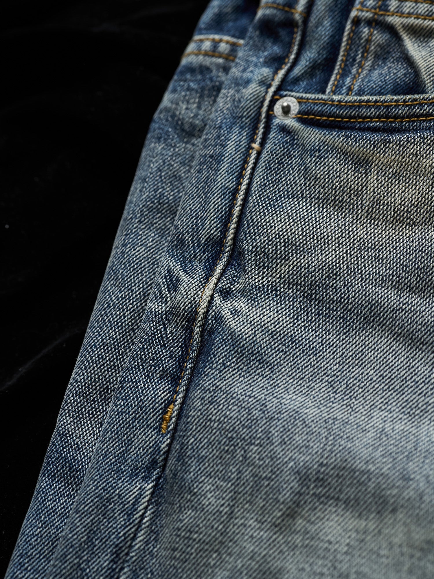 NEIGBORL Washed Distressed Straight-Leg Jeans, premium urban and streetwear designers apparel on PROJECTISR.com, NEIGBORL
