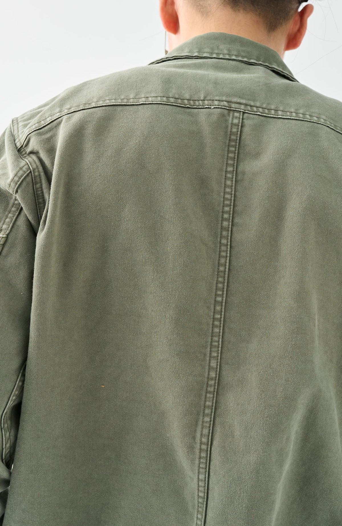 NEIGBORL Retro Washed Cotton Lapel Work Jacket