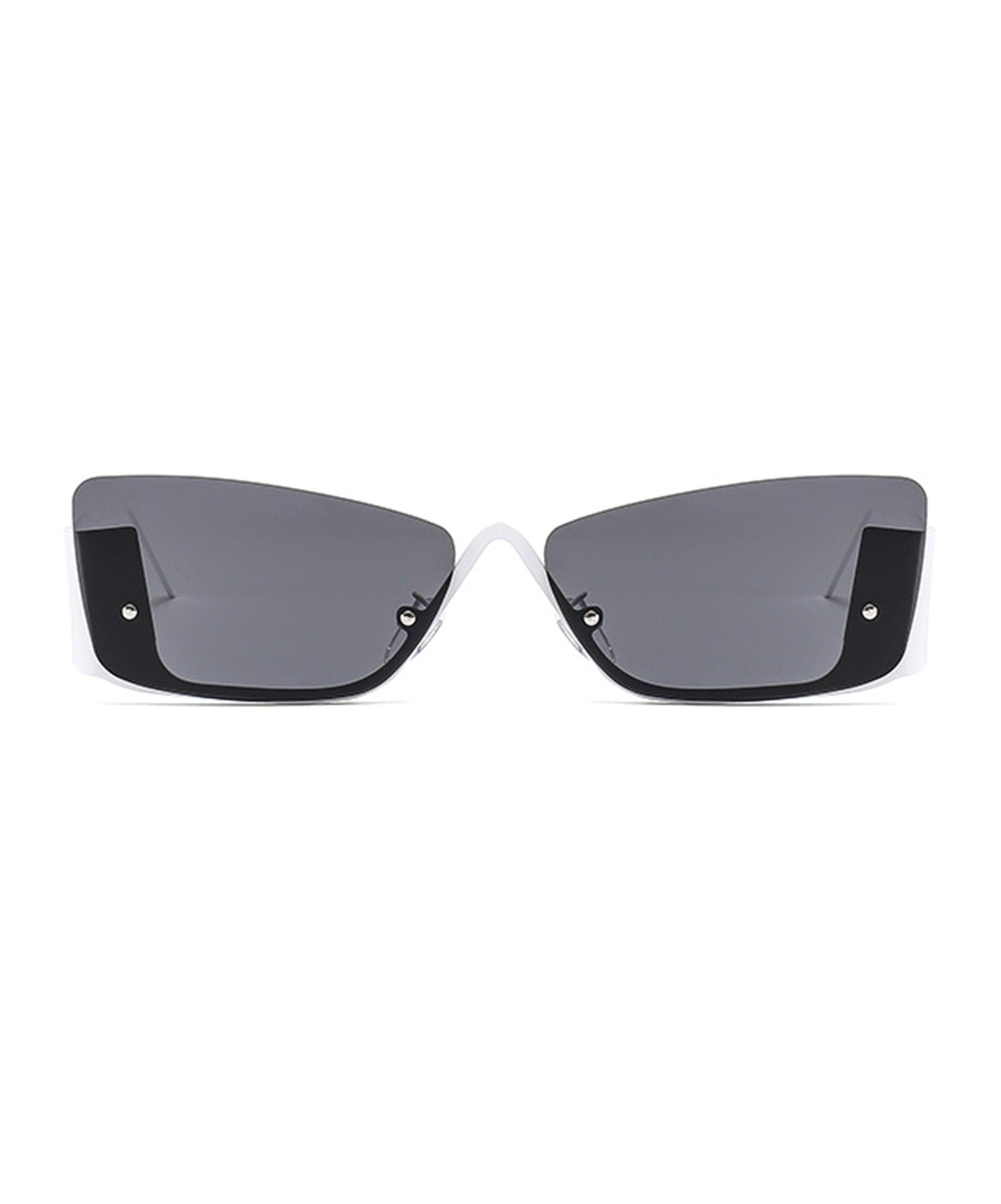 DAMAGE ASIA OPTICALS Modern Half Frame Sunglasses, premium urban and streetwear designers apparel on PROJECTISR.com, DAMAGE ASIA