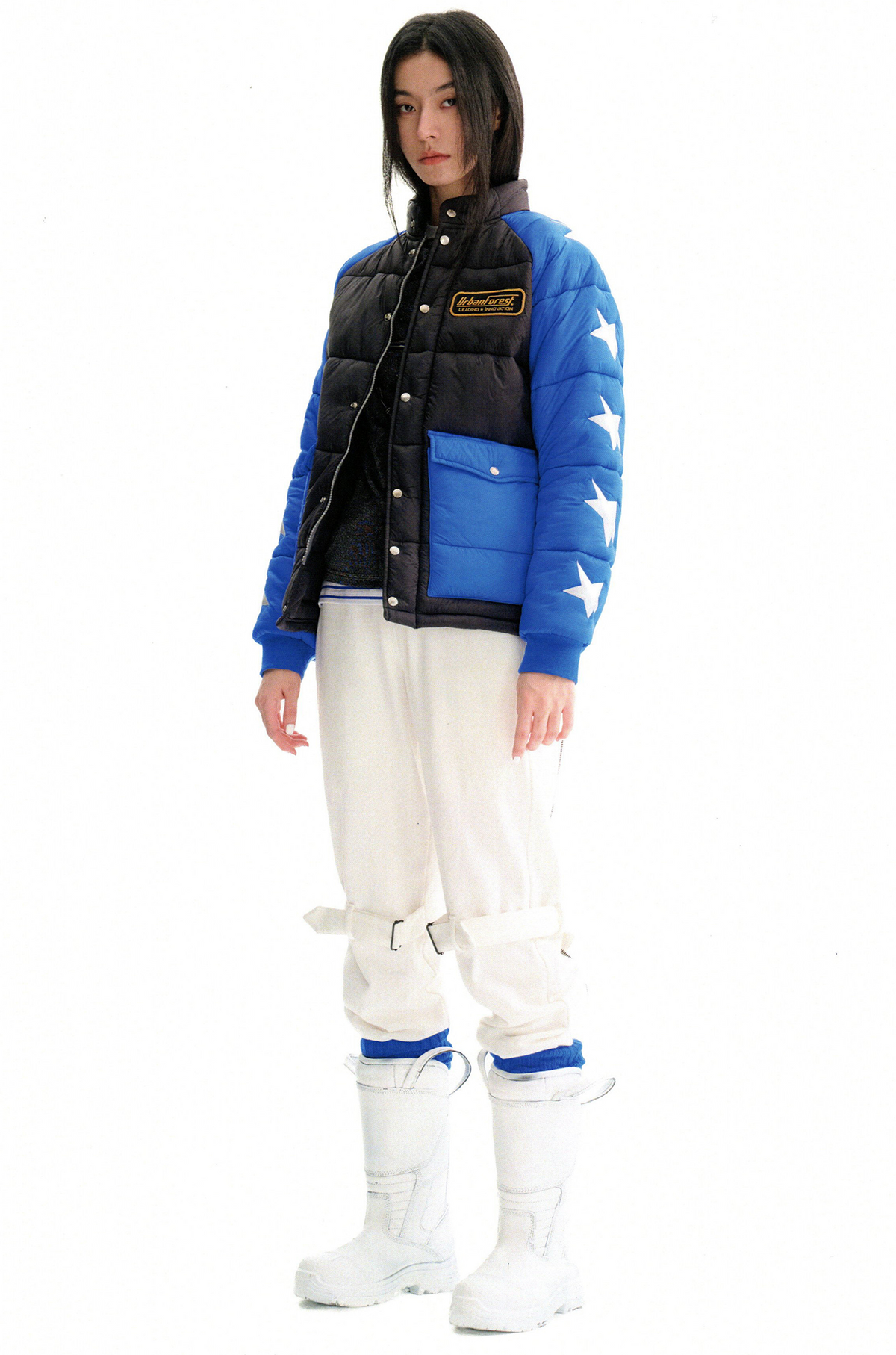 URBAN+FOREST Utility Puffer Jacket, premium urban and streetwear designers apparel on PROJECTISR.com, URBAN+FOREST