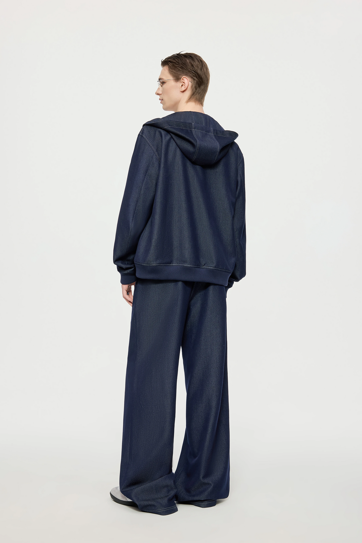 TIWILLTANG Drawstring Denim Jogger Pants