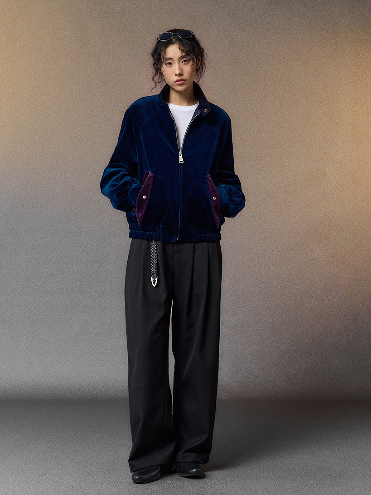 ALVNG AR ANTS Reversible Velvet Plaid Jacket, premium urban and streetwear designers apparel on PROJECTISR.com, ALVNG AR ANTS