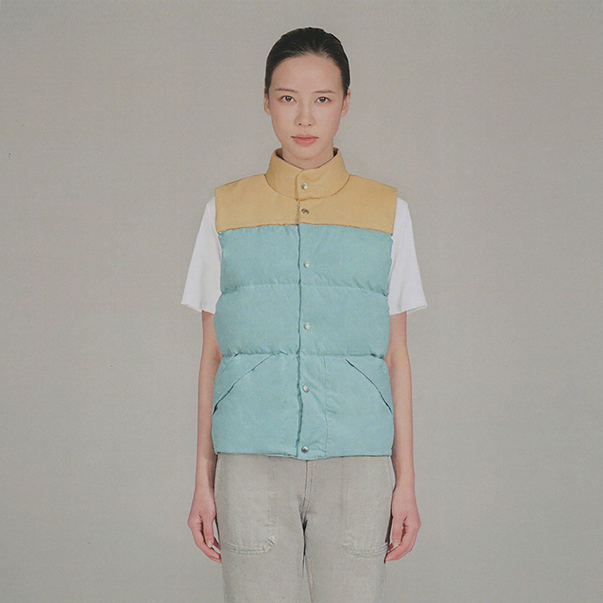 URBAN+FOREST Contrast Down Puffer Vest
