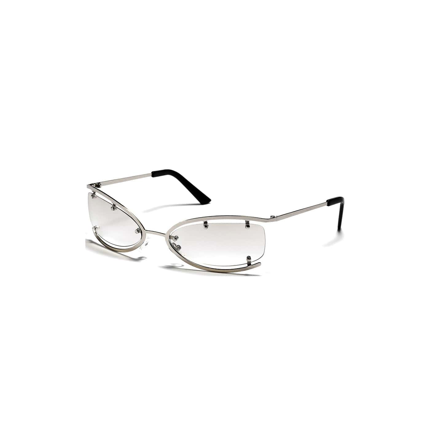 DAMAGE ASIA OPTICALS Semi-open Frame Sunglasses, premium urban and streetwear designers apparel on PROJECTISR.com, DAMAGE ASIA