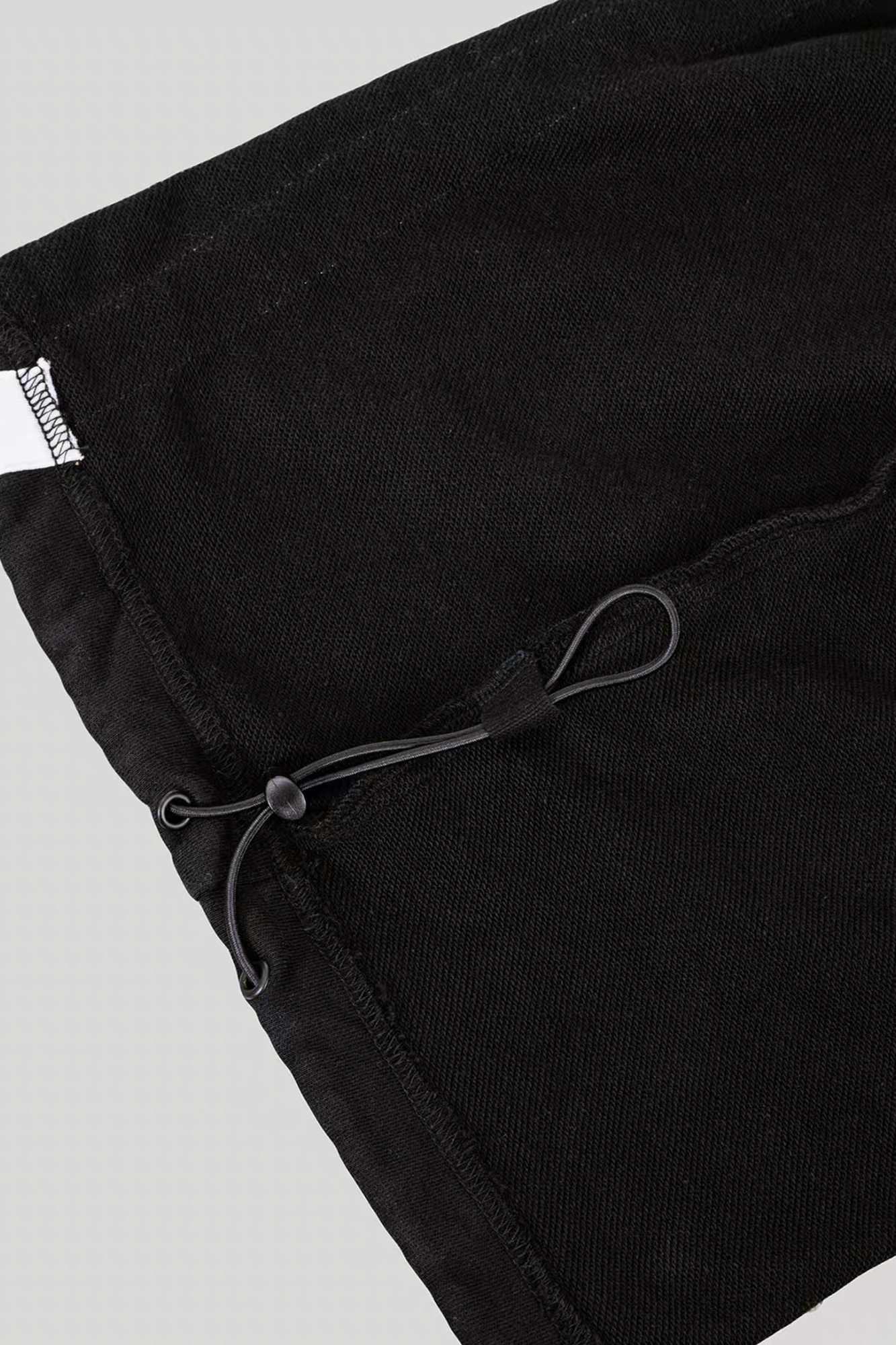 VANGUARDIA Triple-Waistband Spliced Wide-Leg Sweatpants