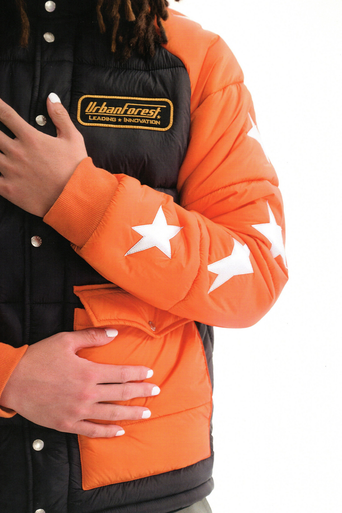 URBAN+FOREST Utility Puffer Jacket, premium urban and streetwear designers apparel on PROJECTISR.com, URBAN+FOREST