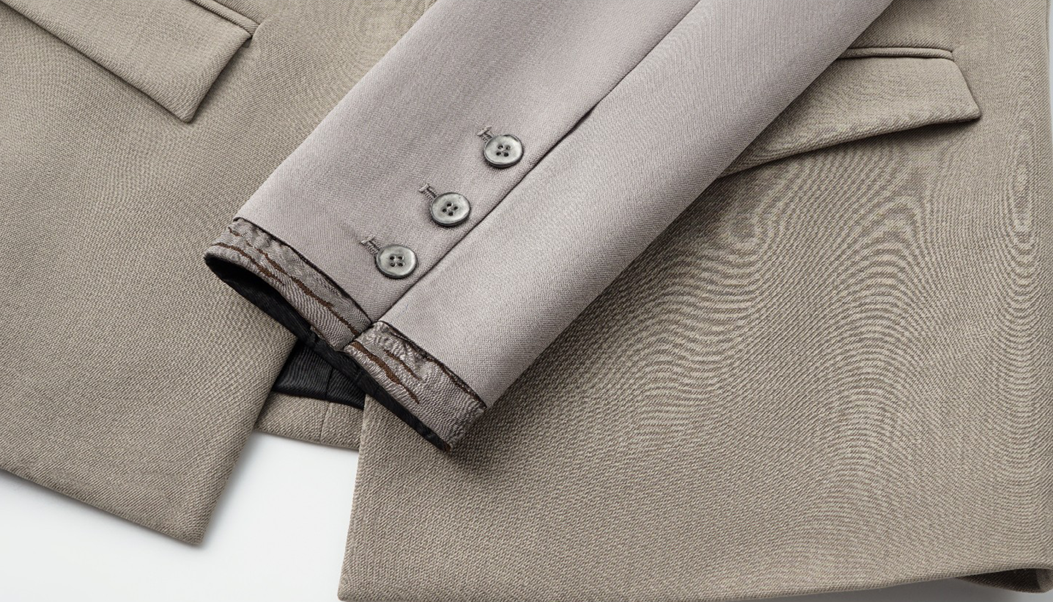 ALVNG AR ANTS Essential Sheen Spliced Blazer