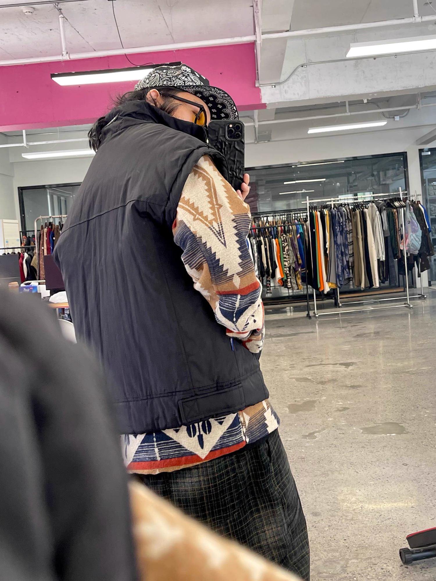 ME DA IGUAL Asym Placket Waterproof Vest