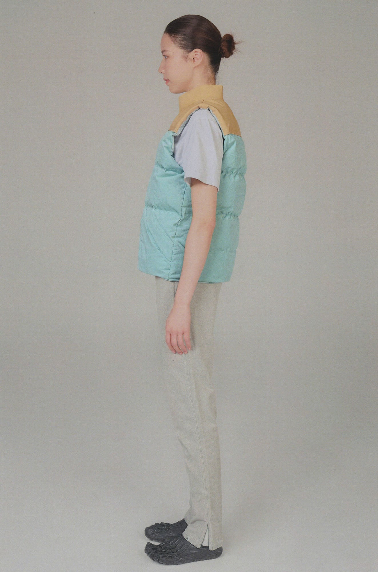 URBAN+FOREST Contrast Down Puffer Vest