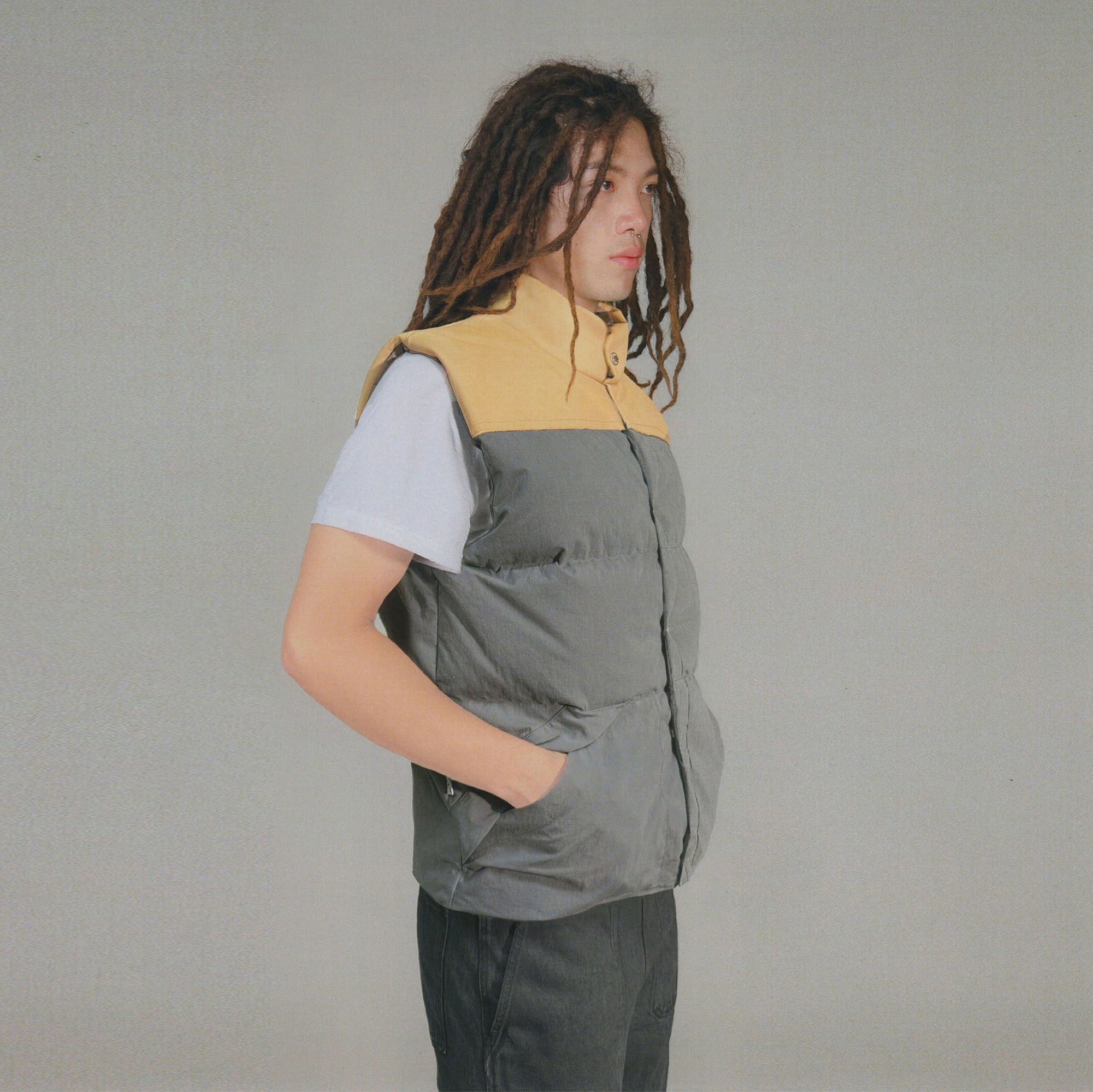URBAN+FOREST Contrast Down Puffer Vest