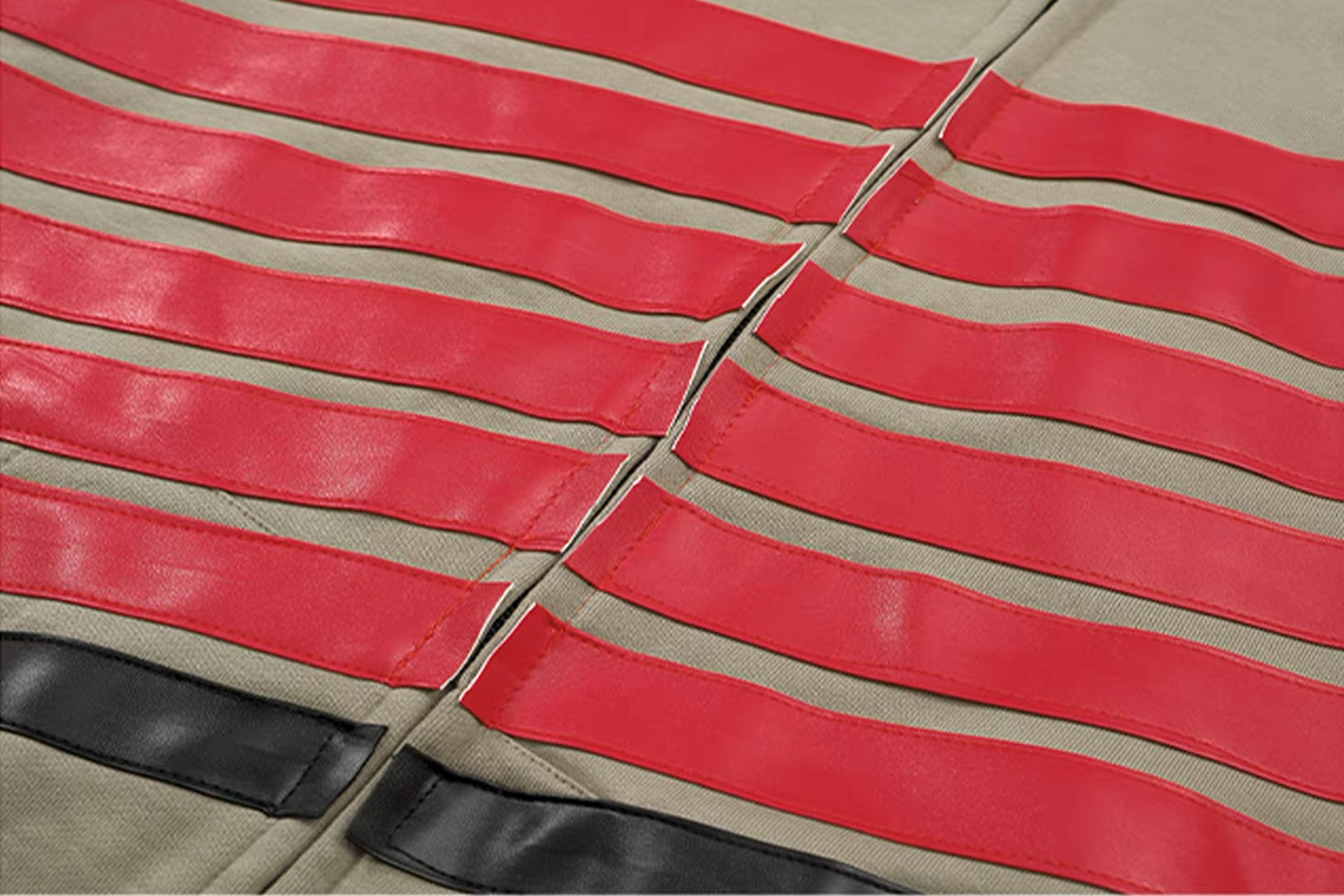 NOTHINGNESS WORLD Four-Stripe Zip-Up Hoodie, premium urban and streetwear designers apparel on PROJECTISR.com, NOTHINGNESS WORLD