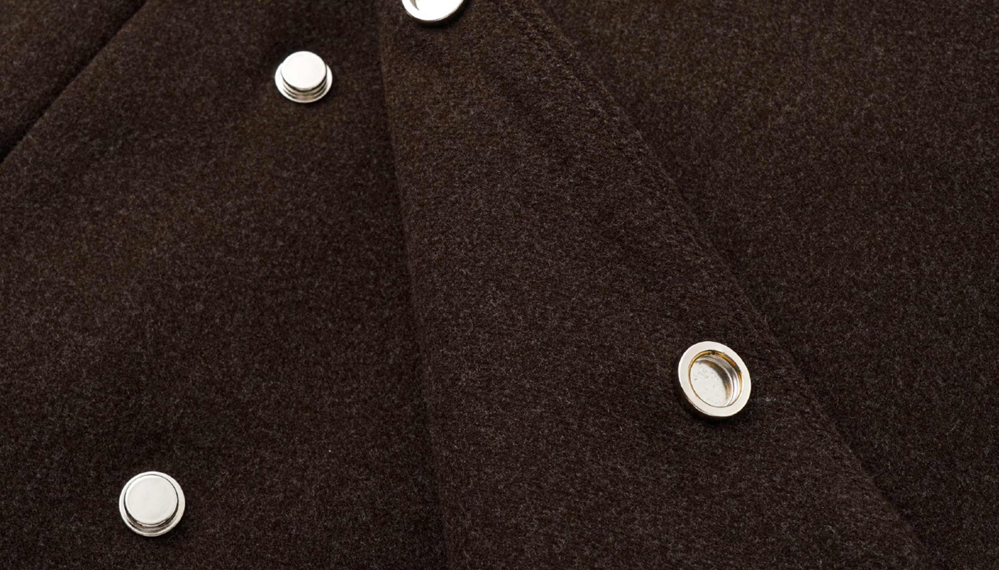 ALVNG AR ANTS Asymmetrical Wool-Blend High-Neck Jacket