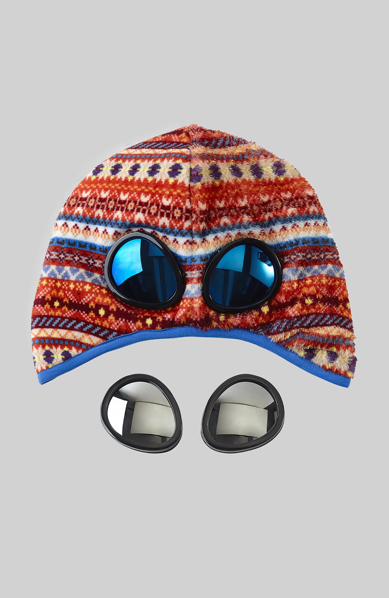 URBAN FOREST Detachable Goggle Earflap Fleece Beanie, premium urban and streetwear designers apparel on PROJECTISR.com, URBAN FOREST