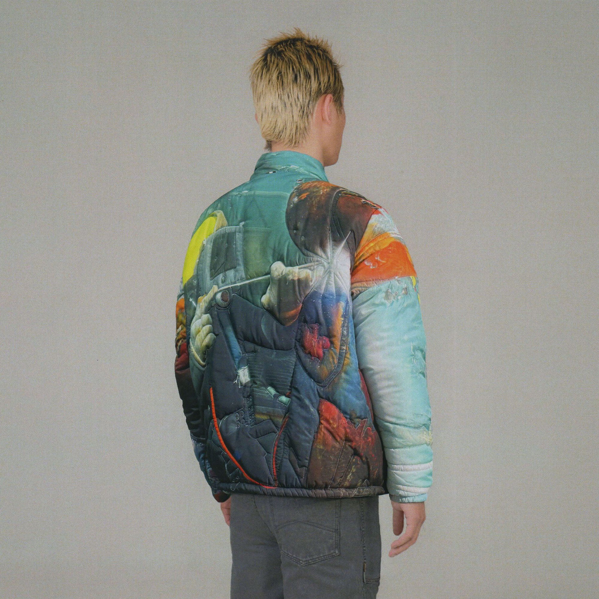 URBAN+FOREST Full-Print Quilted Puffer Jacket
