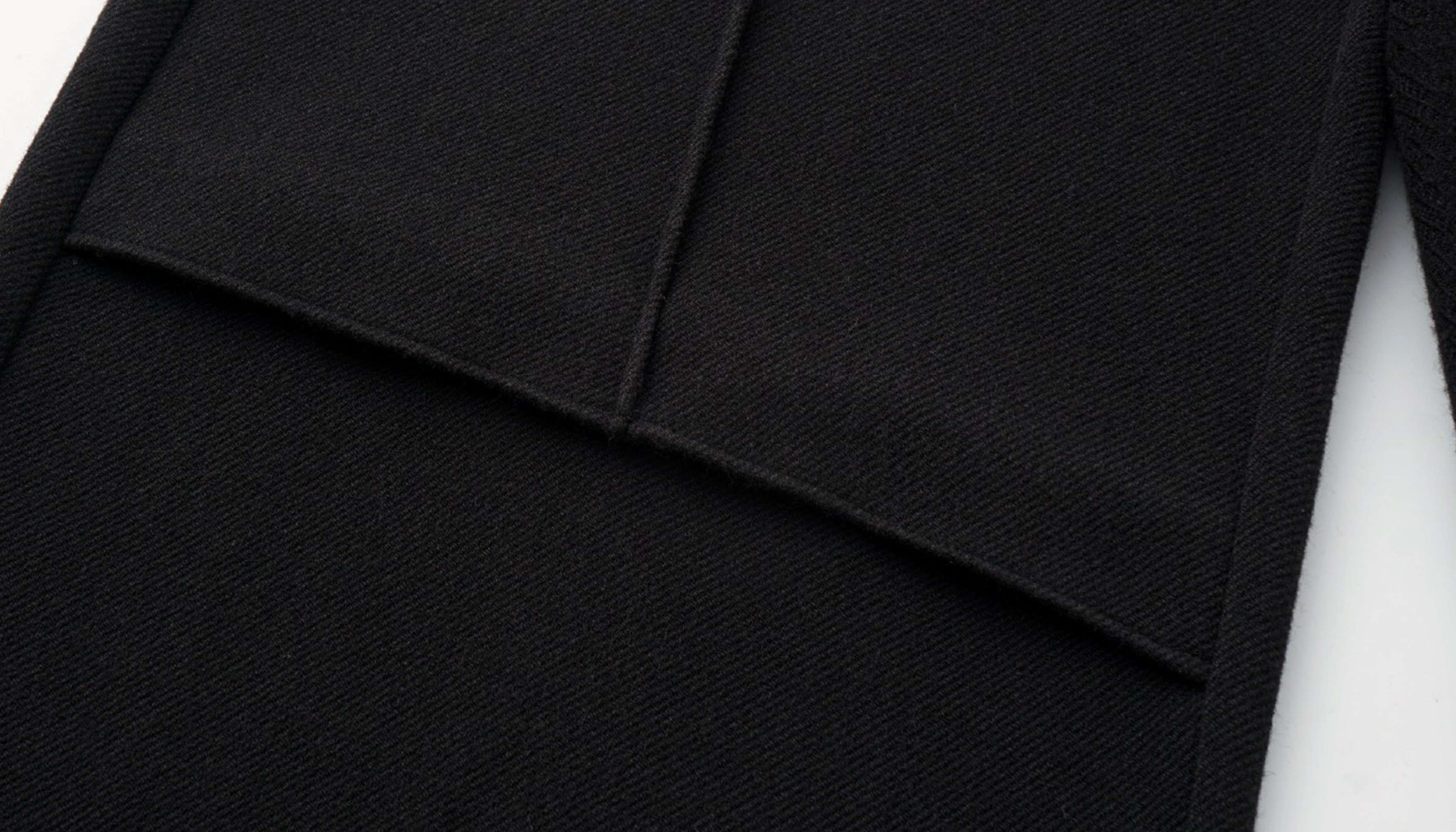 ALVNG AR ANTS Paneled Layered Wool-Blend Trousers