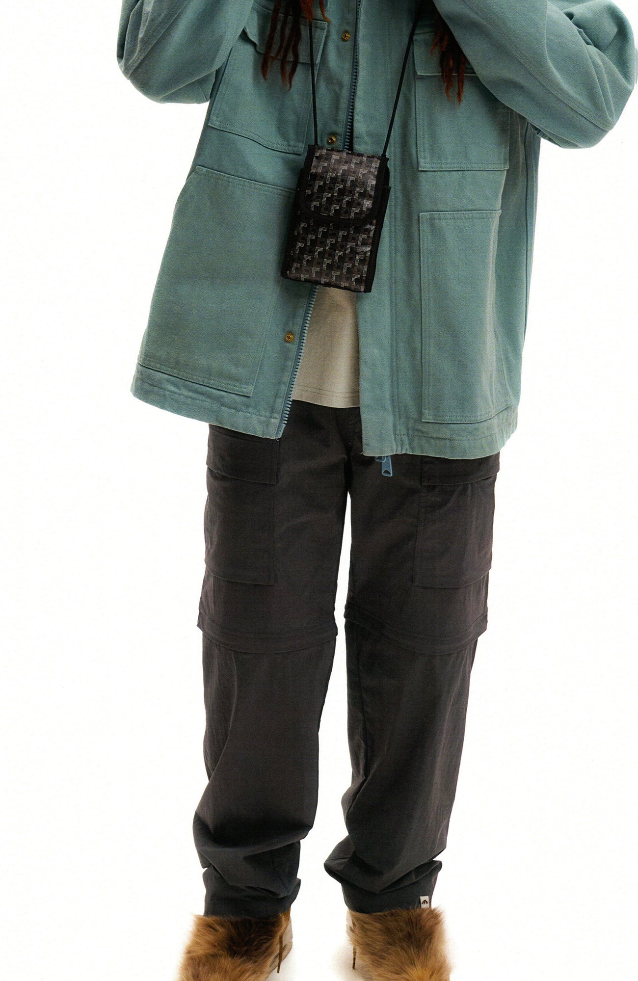 URBAN+FOREST Convertible Hiking Cargo Pants, premium urban and streetwear designers apparel on PROJECTISR.com, URBAN+FOREST