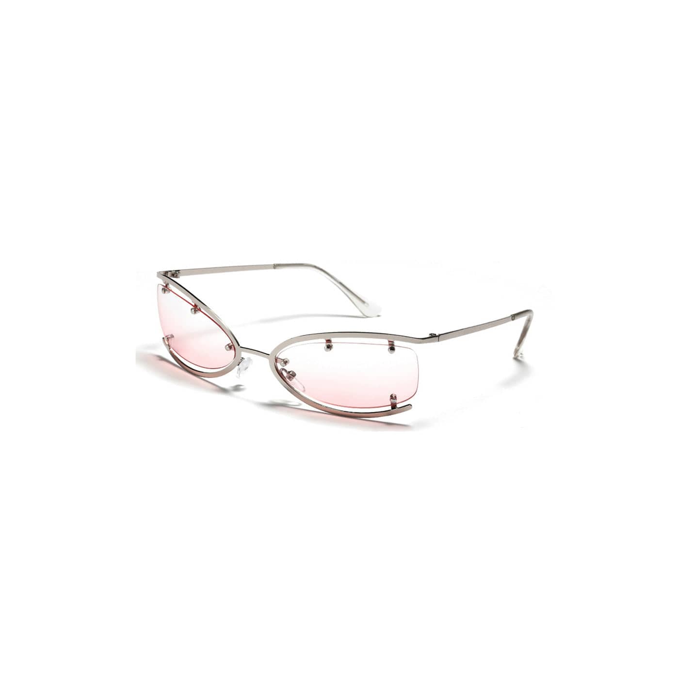 DAMAGE ASIA OPTICALS Semi-open Frame Sunglasses, premium urban and streetwear designers apparel on PROJECTISR.com, DAMAGE ASIA