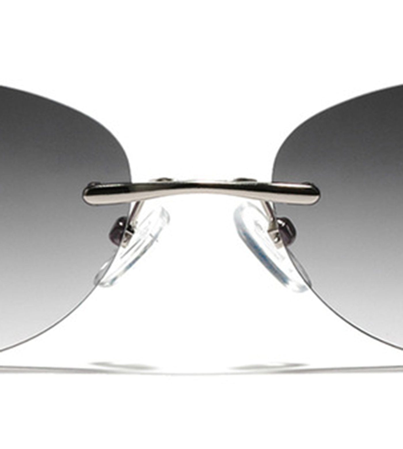 DAMAGE ASIA OPTICALS Rimless Gradient Sunglasses, premium urban and streetwear designers apparel on PROJECTISR.com, DAMAGE ASIA