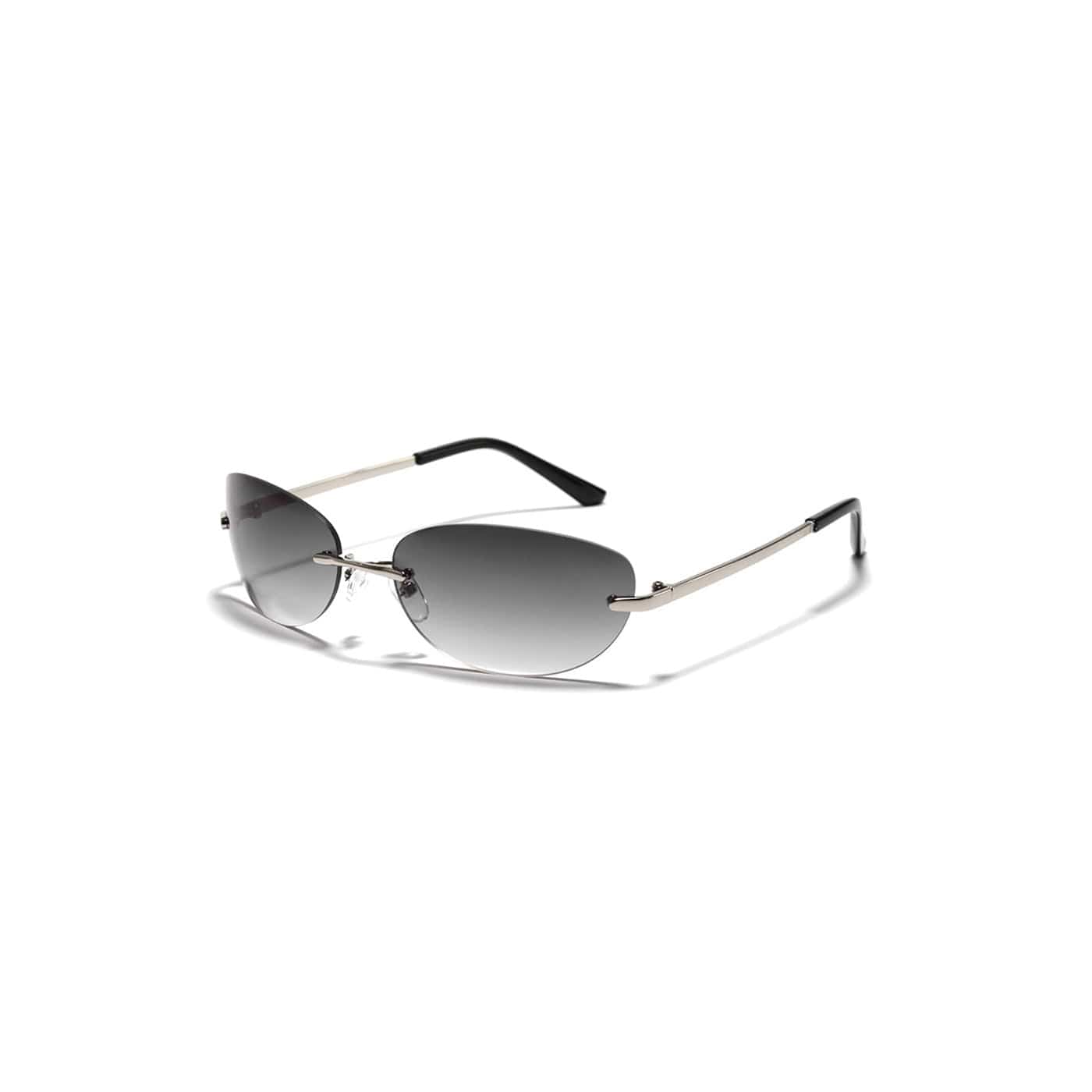 DAMAGE ASIA OPTICALS Rimless Gradient Sunglasses, premium urban and streetwear designers apparel on PROJECTISR.com, DAMAGE ASIA