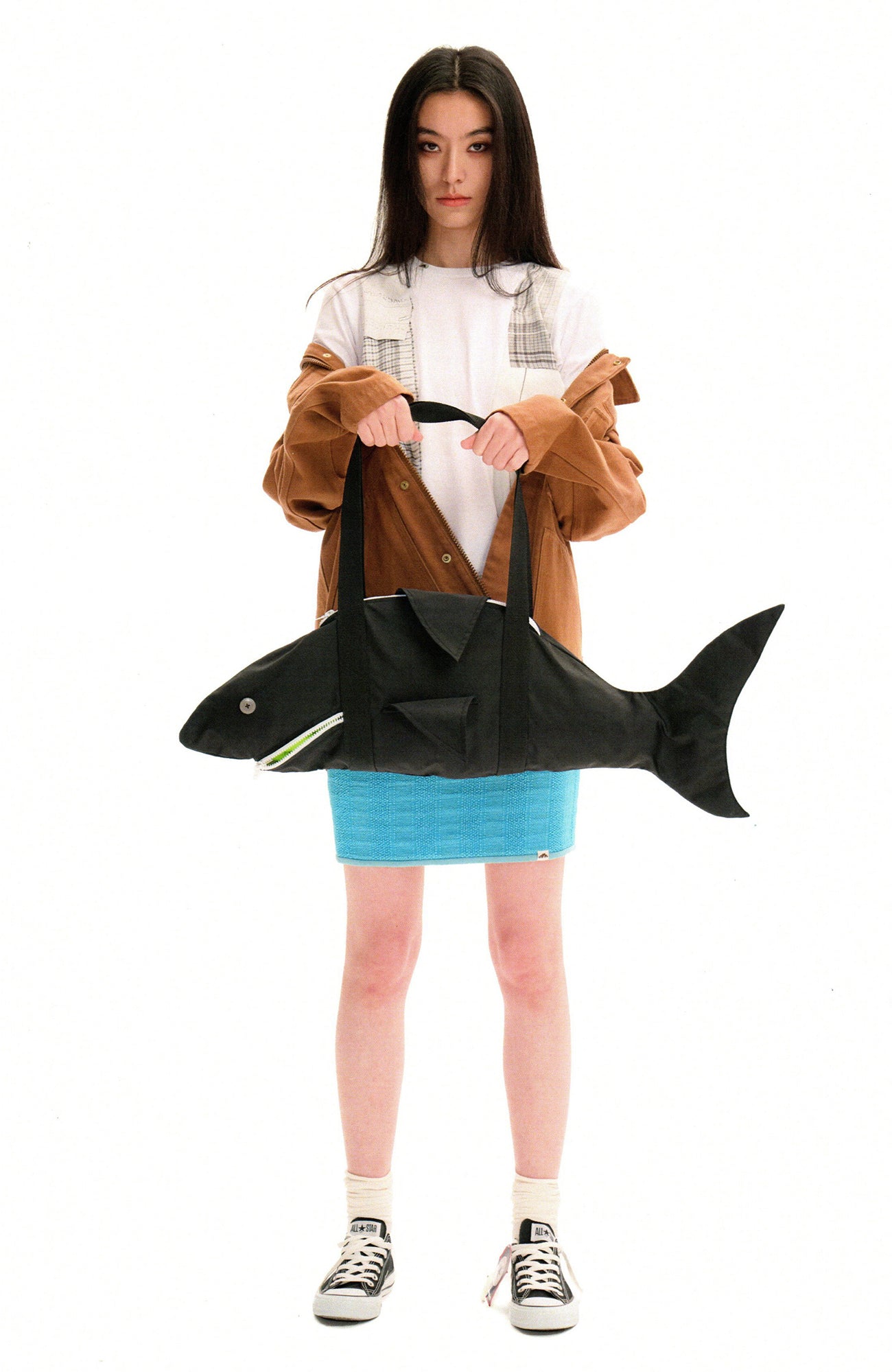 URBAN+FOREST Shark-Shaped Shoulder Bag, premium urban and streetwear designers apparel on PROJECTISR.com, URBAN+FOREST