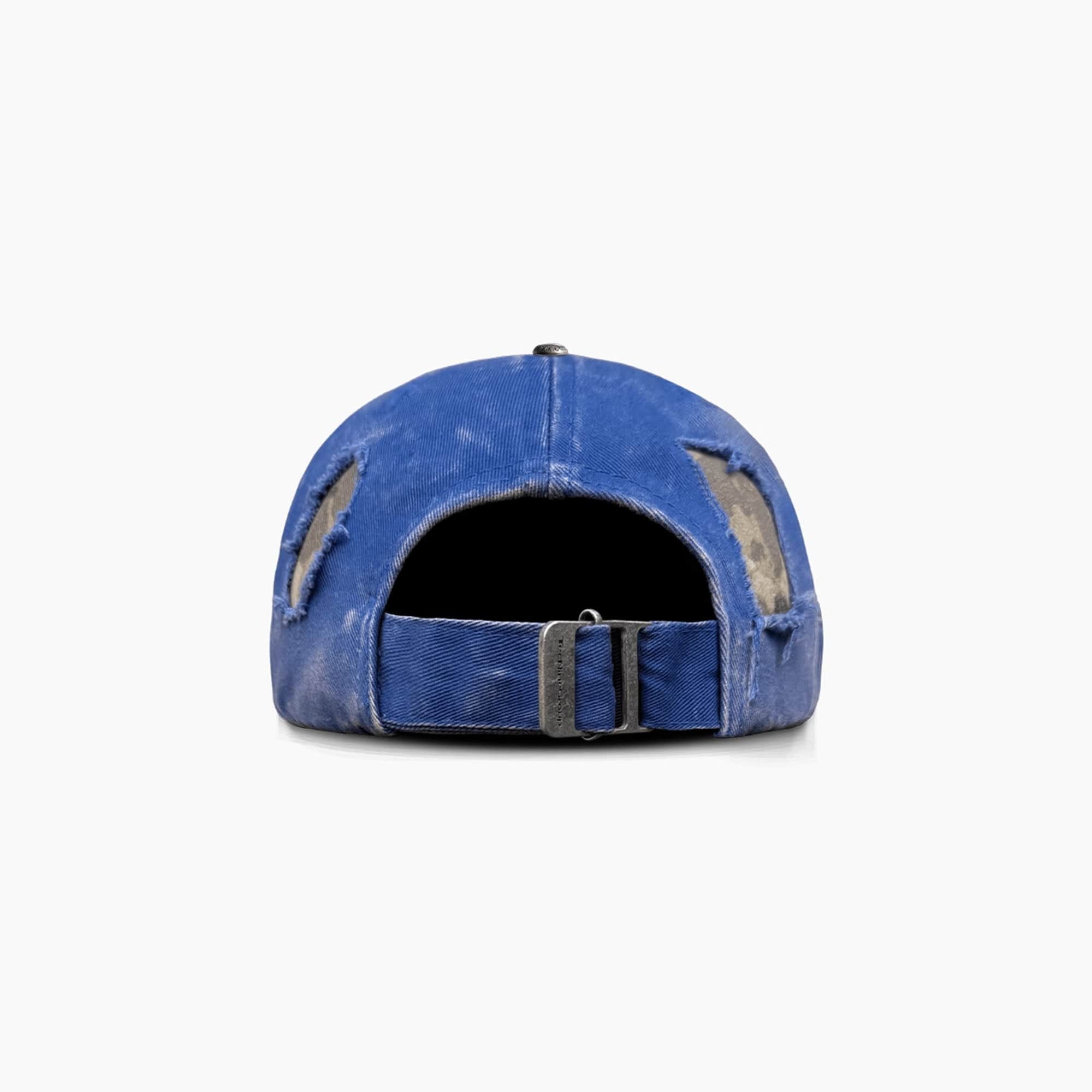 TECNINEGROUP Camo Distressed Panel Star Embroidered Cap, premium urban and streetwear designers apparel on PROJECTISR.com, TECNINEGROUP