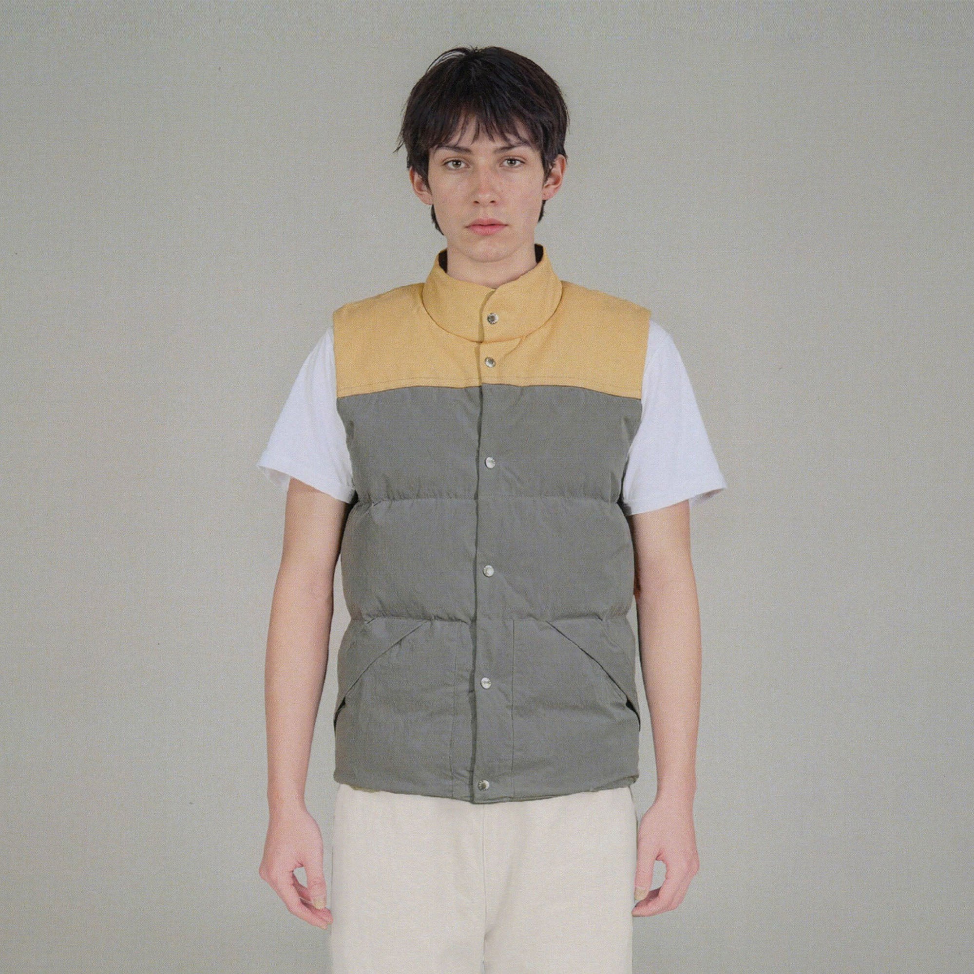 URBAN+FOREST Contrast Down Puffer Vest