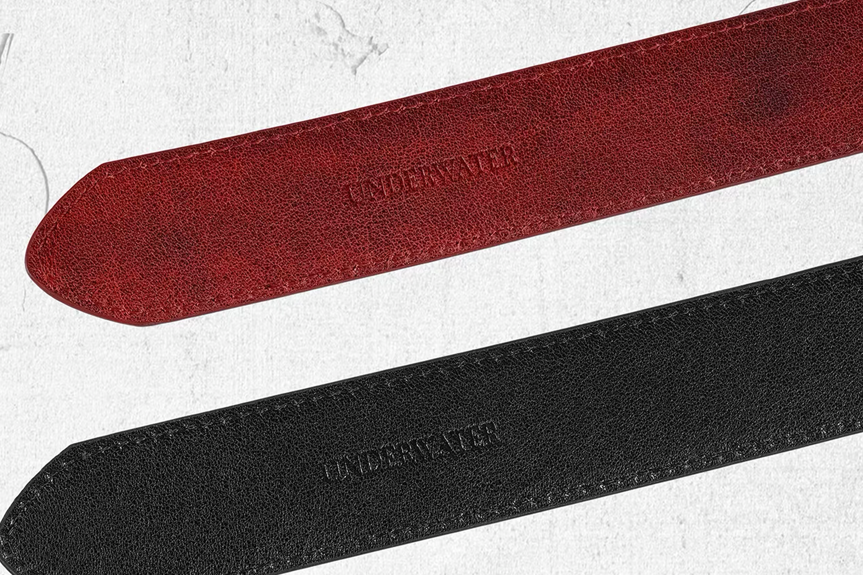 UNDERWATER Lucifer Buckle Calf Leather Belt, premium urban and streetwear designers apparel on PROJECTISR.com, UNDERWATER