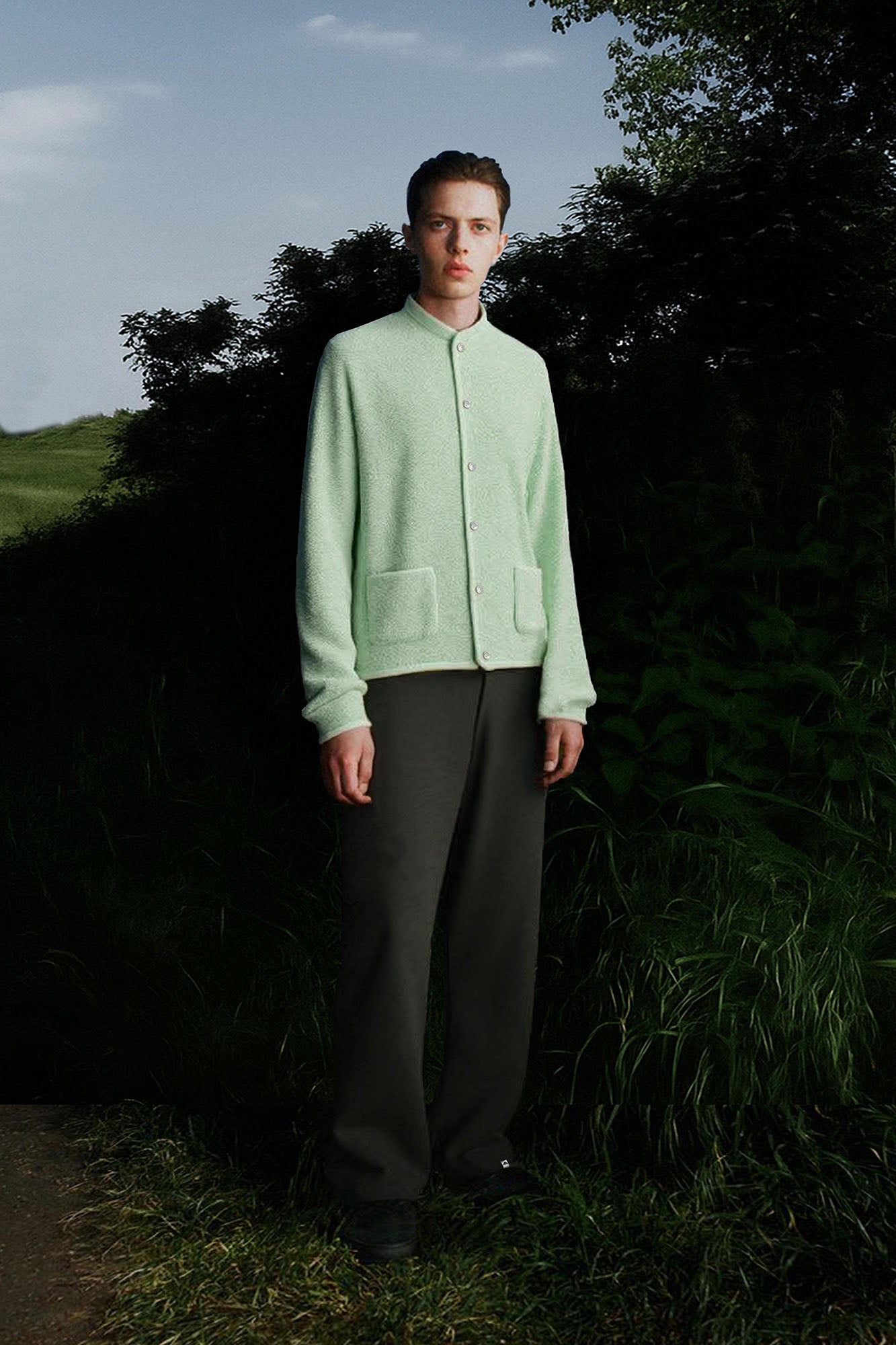 URBAN+FOREST Fleece Pockets Cardigan