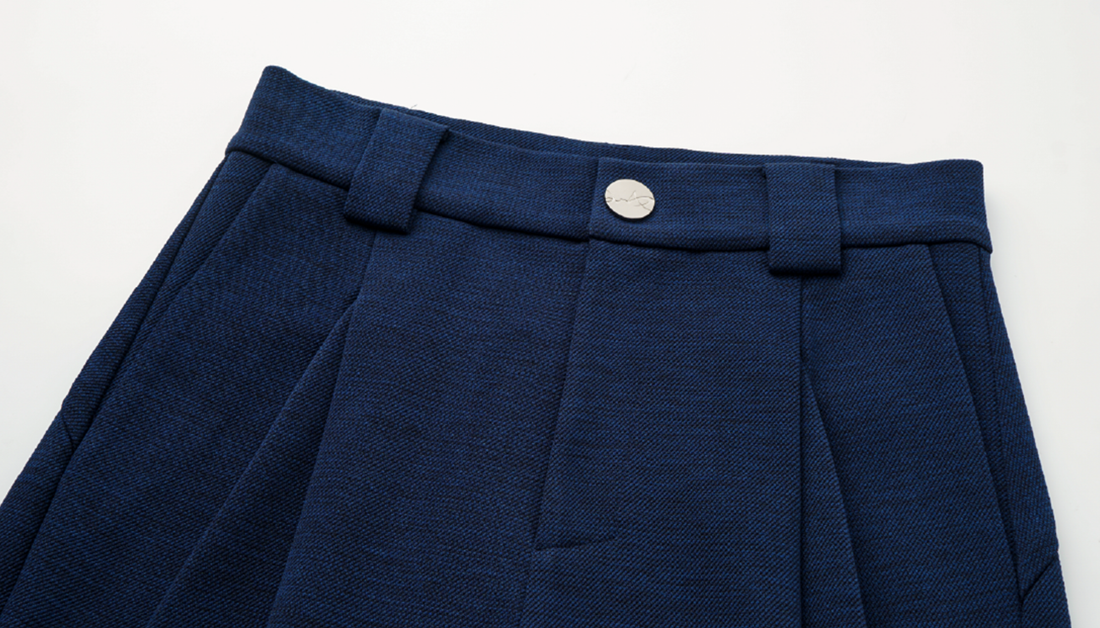 ALVNG AR ANTS Pleated Twill-Blend Wide Trousers