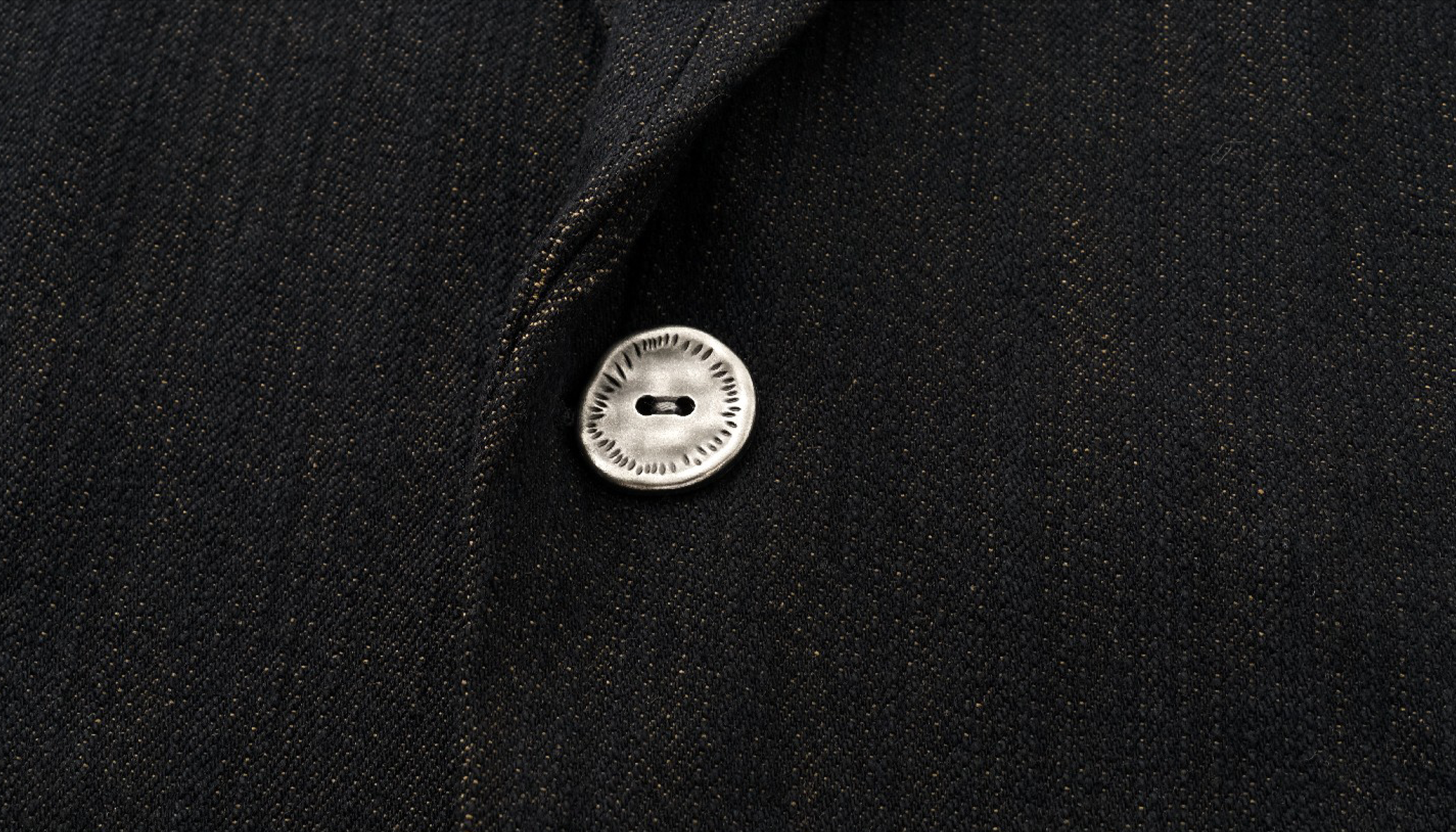 ALVNG AR ANTS Distressed Speckled Cut-Out Collar Blazer