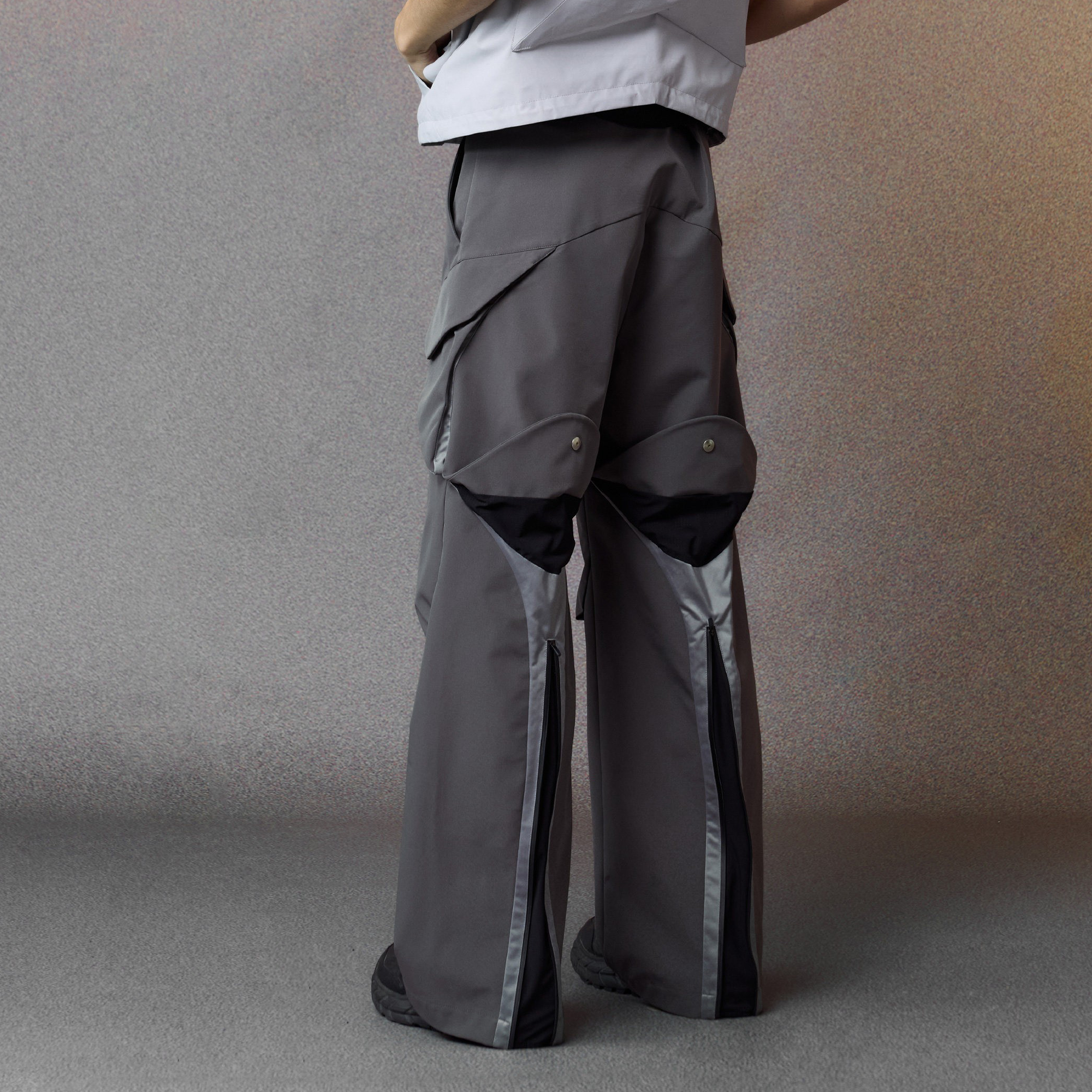 ALVNG AR ANTS Utility Waterproof Softshell Cargo Pants, premium urban and streetwear designers apparel on PROJECTISR.com, ALVNG AR ANTS