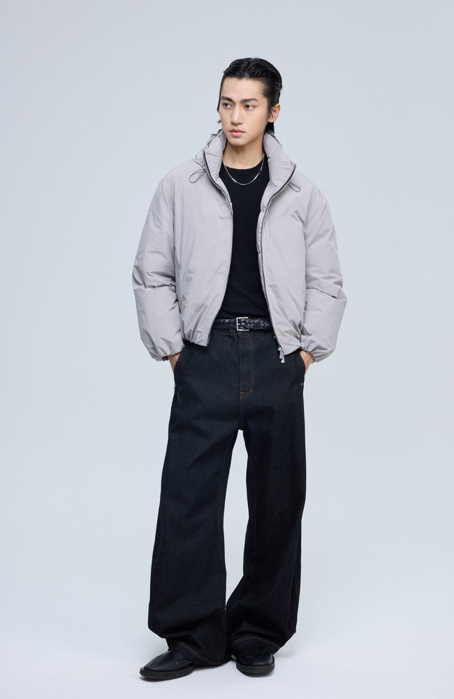 ALVNG AR ANTS Classic Detachable Hood Puffer Jacket