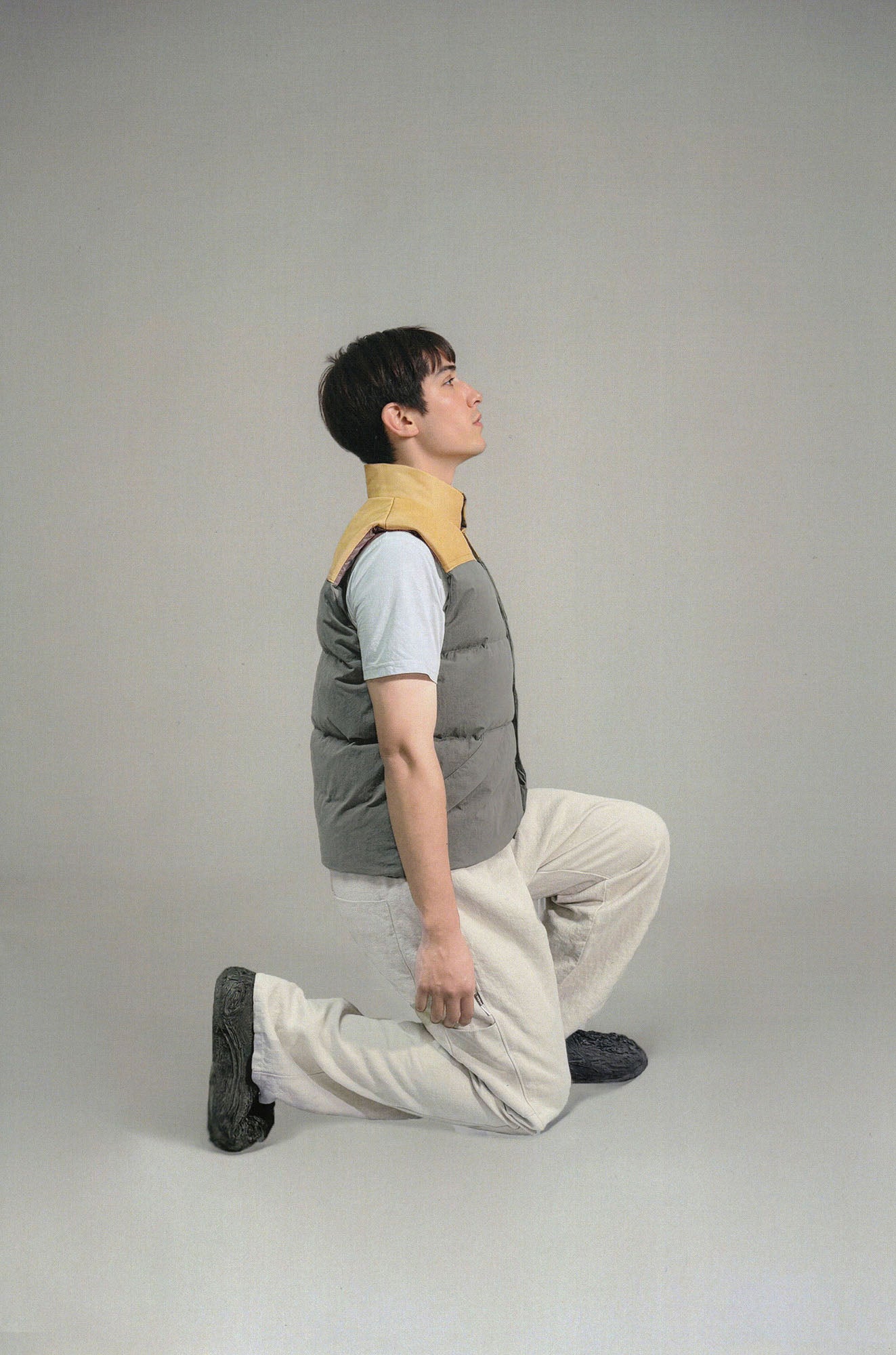 URBAN+FOREST Contrast Down Puffer Vest