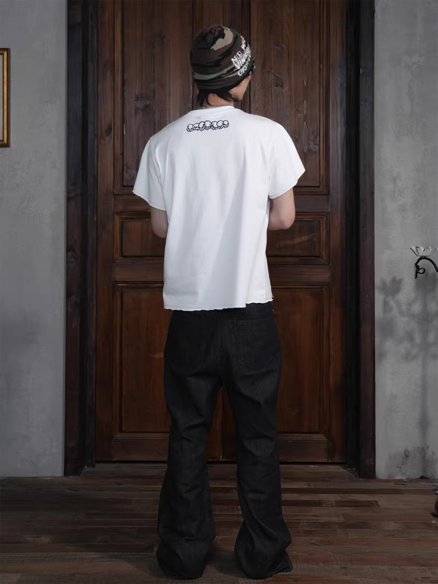 VINKID Double Pigeon Star Graphic Jeans