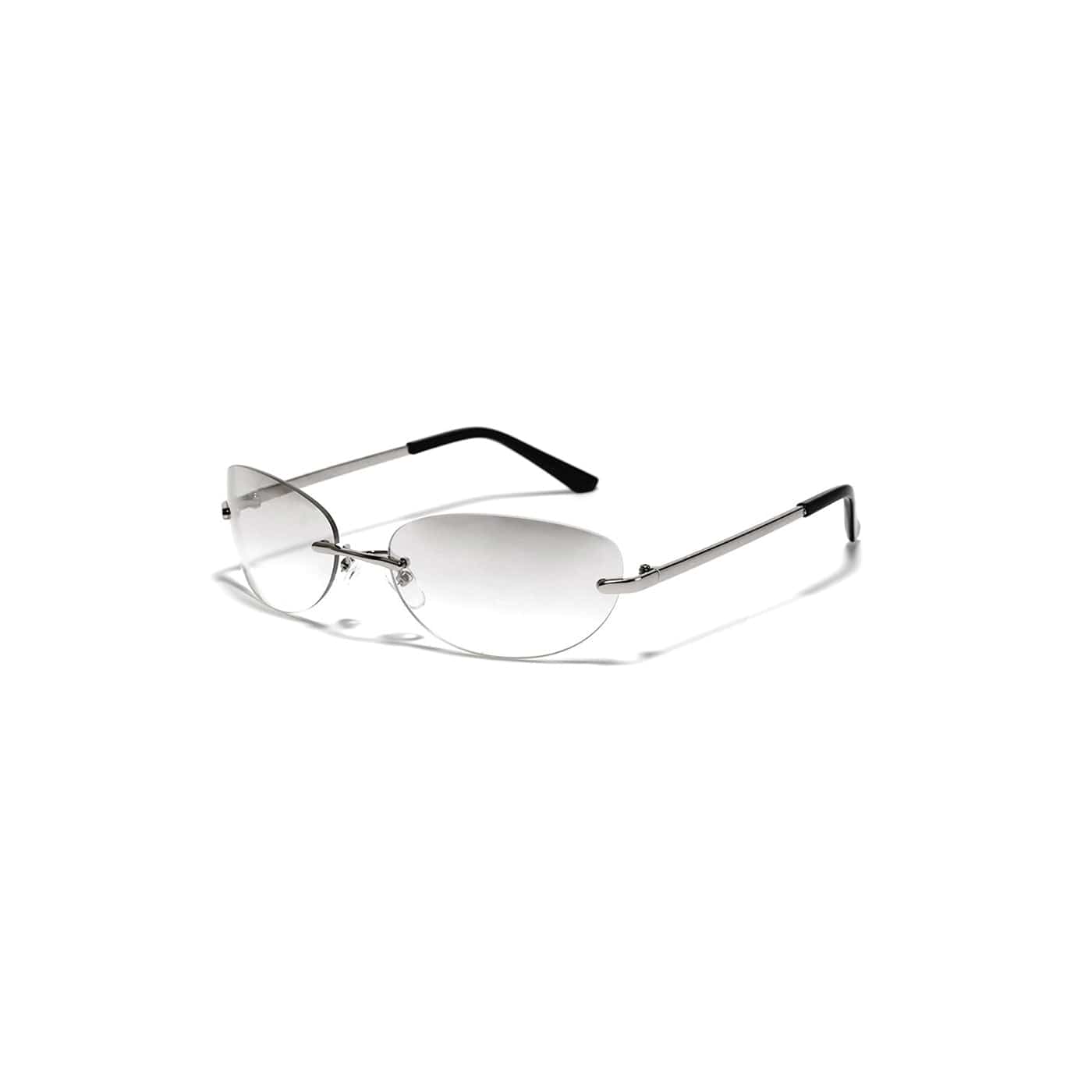 DAMAGE ASIA OPTICALS Rimless Gradient Sunglasses, premium urban and streetwear designers apparel on PROJECTISR.com, DAMAGE ASIA