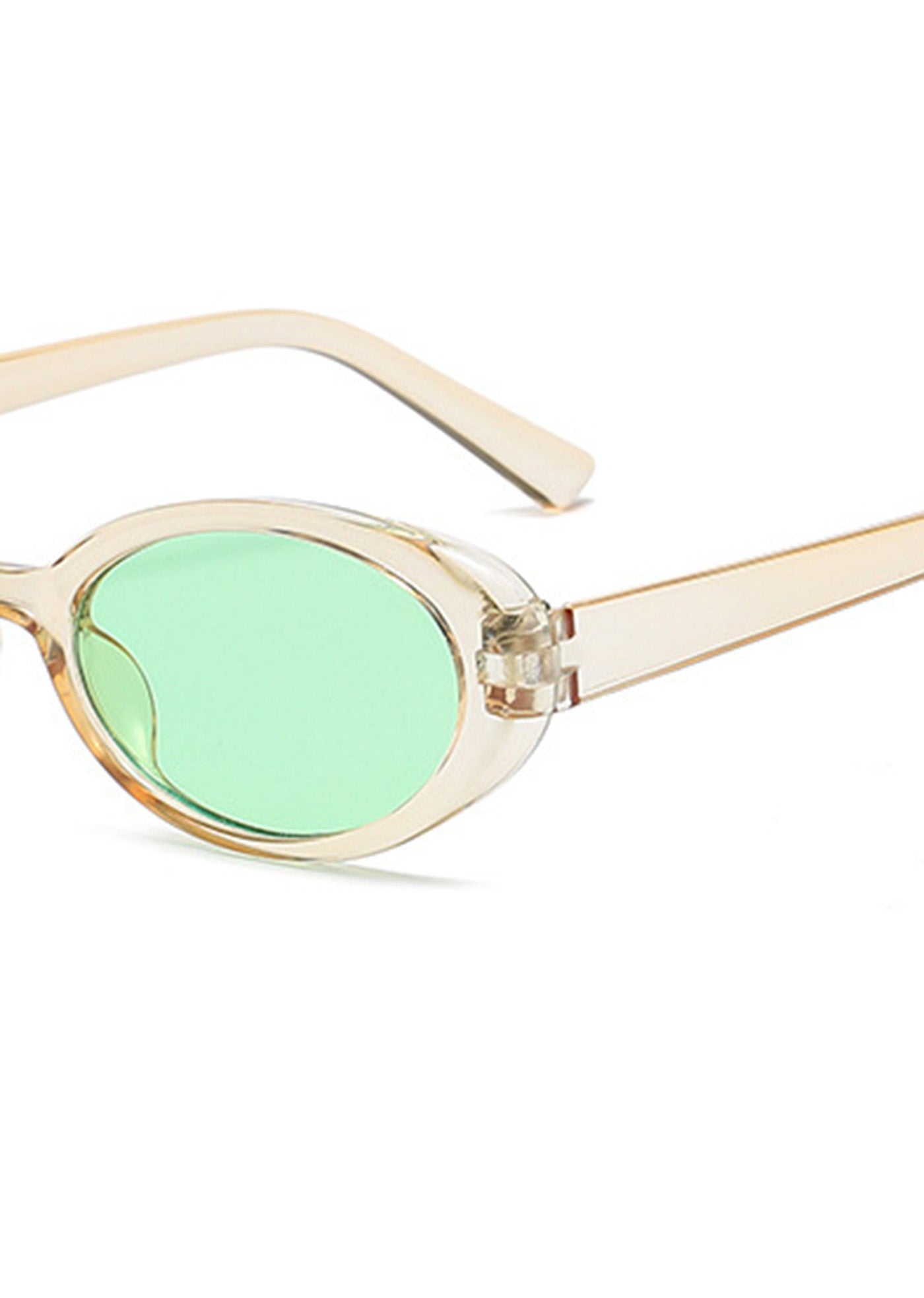 DAMAGE ASIA OPTICALS Retro Ellipse Sunglasses, premium urban and streetwear designers apparel on PROJECTISR.com, DAMAGE ASIA
