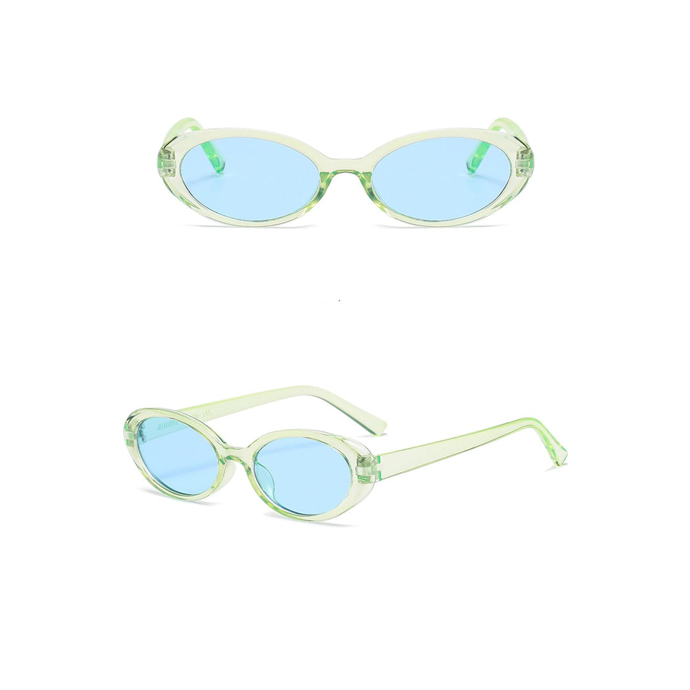 DAMAGE ASIA OPTICALS Retro Ellipse Sunglasses, premium urban and streetwear designers apparel on PROJECTISR.com, DAMAGE ASIA