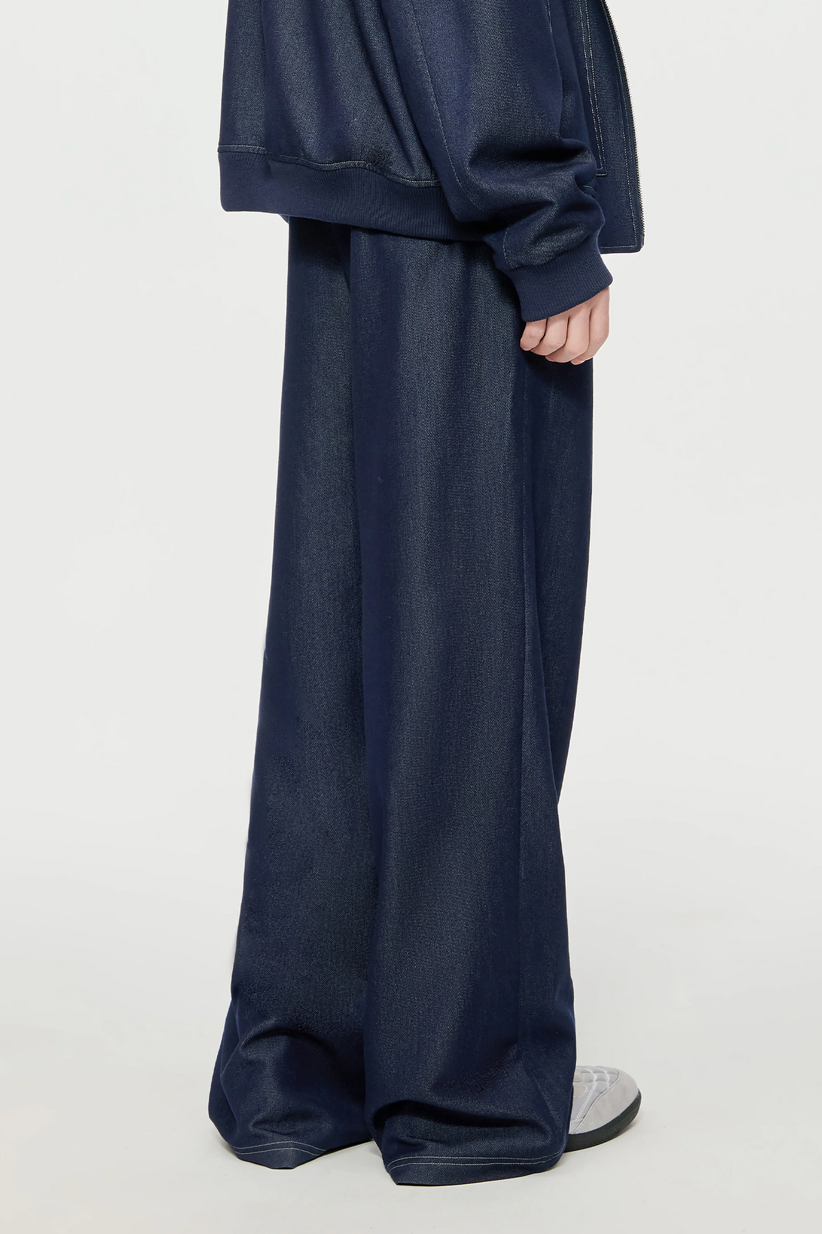 TIWILLTANG Drawstring Denim Jogger Pants