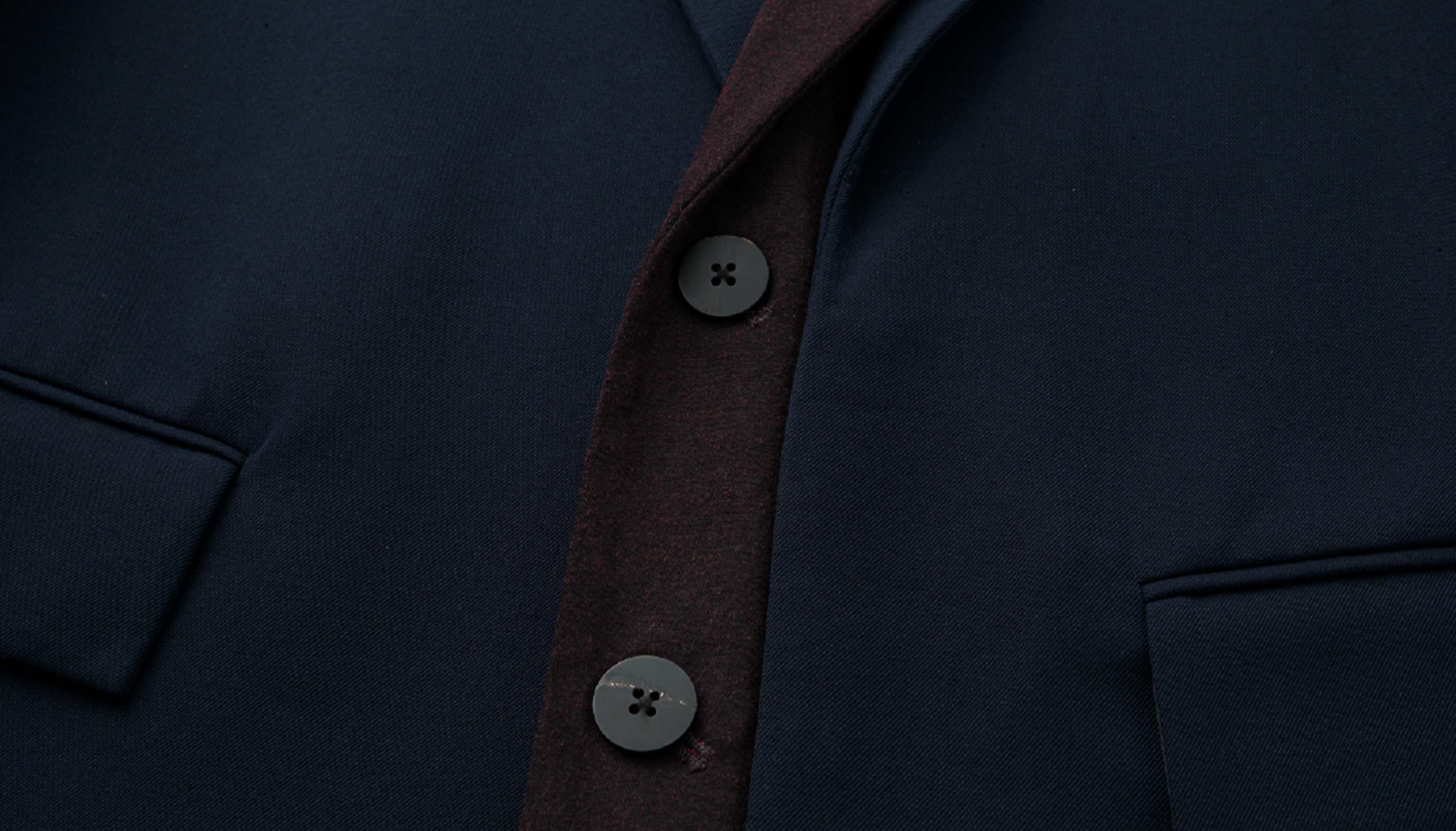 ALVNG AR ANTS Contrast PU-Panel Layered-Placket Blazer, premium urban and streetwear designers apparel on PROJECTISR.com, ALVNG AR ANTS