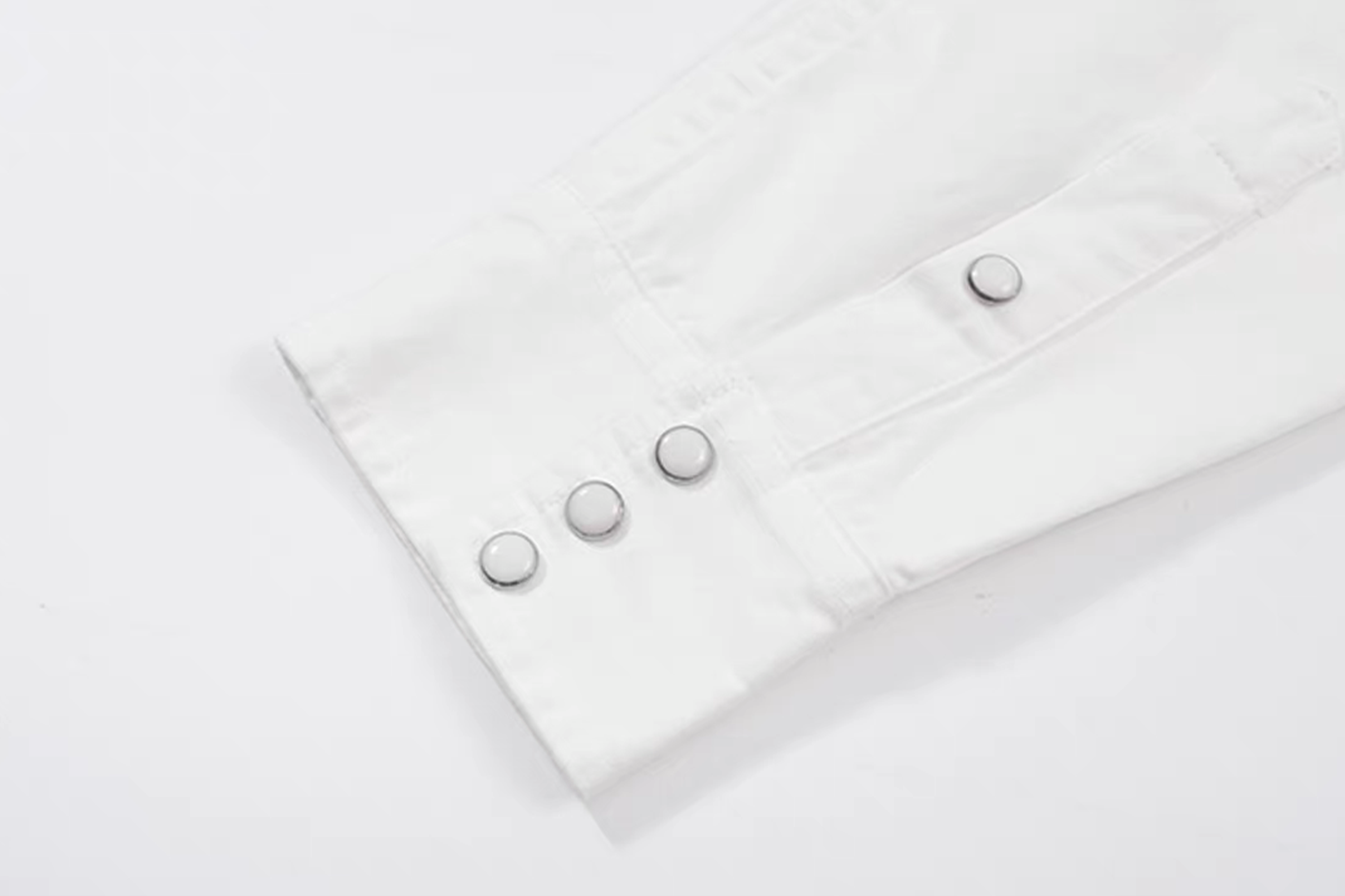 NOTHINGNESS WORLD Snake Graphic Layered-Collar Denim Shirt, premium urban and streetwear designers apparel on PROJECTISR.com, NOTHINGNESS WORLD