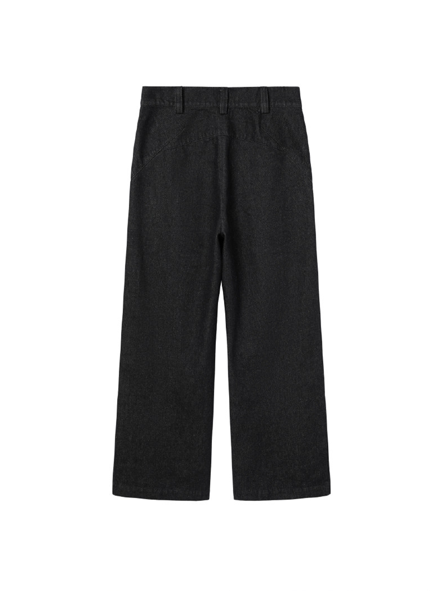 ALVNG AR ANTS Pleated Straight-Leg Denim Trousers, premium urban and streetwear designers apparel on PROJECTISR.com, ALVNG AR ANTS