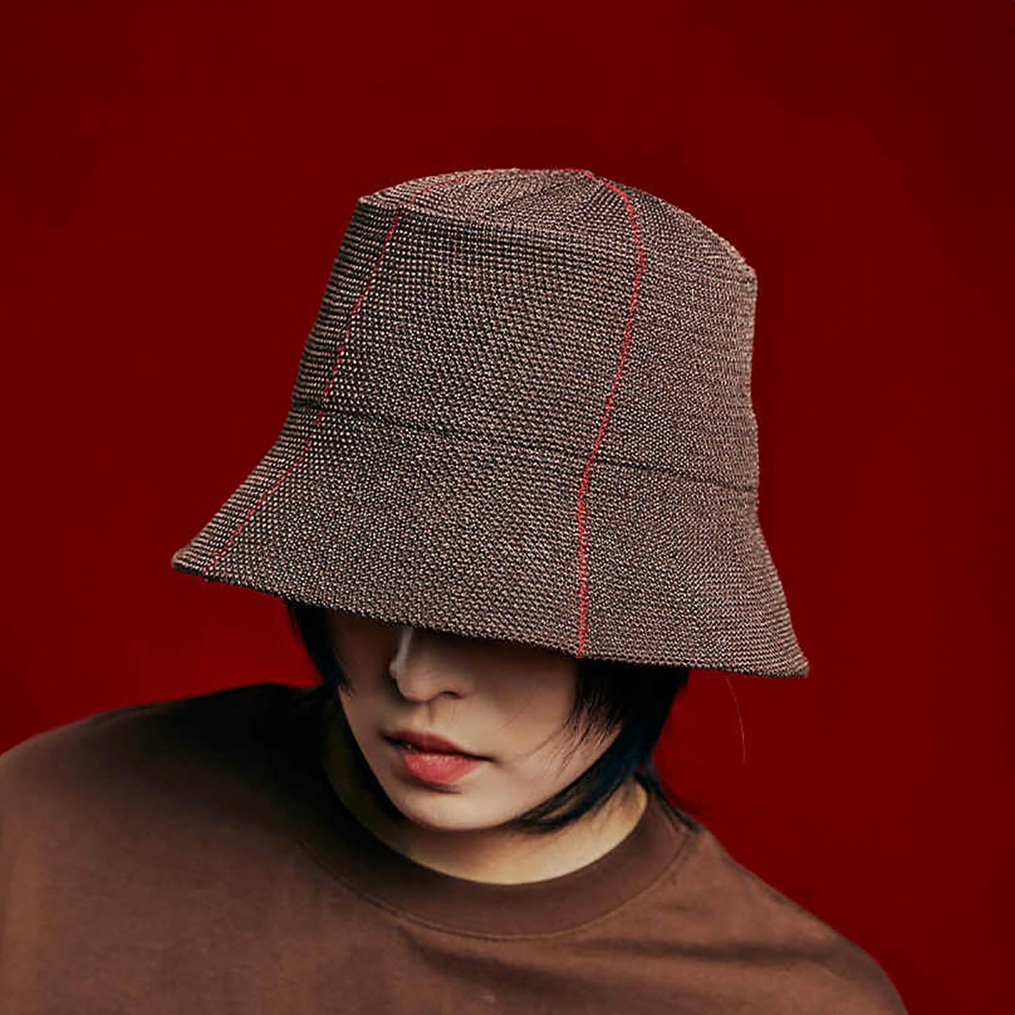 OSCILL Woven Bucket Hat, premium urban and streetwear designers apparel on PROJECTISR.com, OSCILL