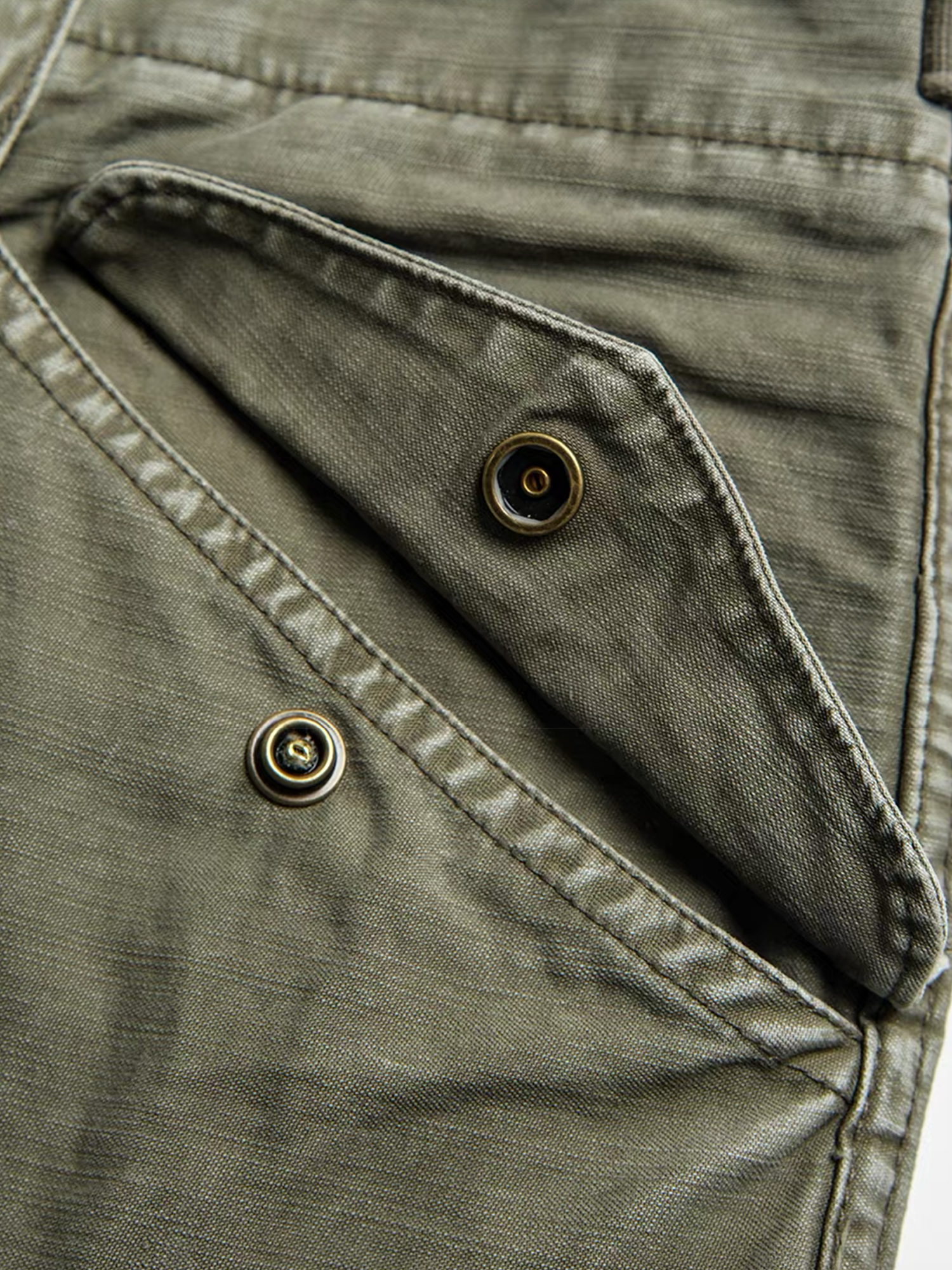 NEIGBORL Washed Multi-Pocket Cargo Shorts